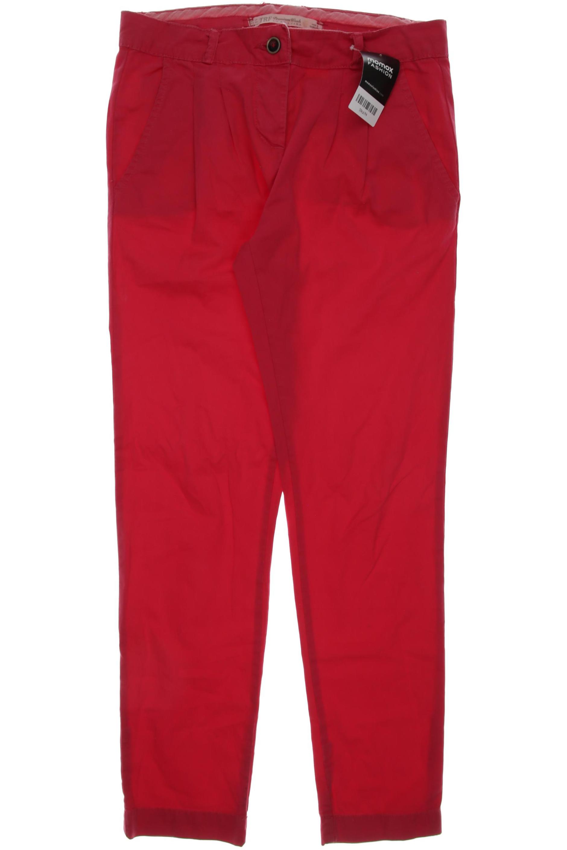

TRF by Zara Damen Stoffhose, pink, Gr. 34