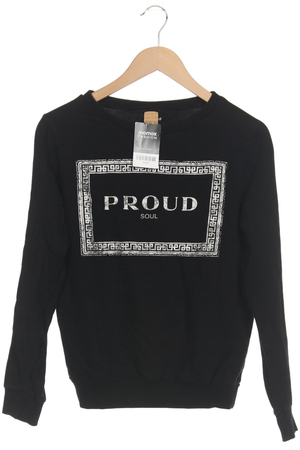 

TRF by Zara Damen Sweatshirt, schwarz, Gr. 36