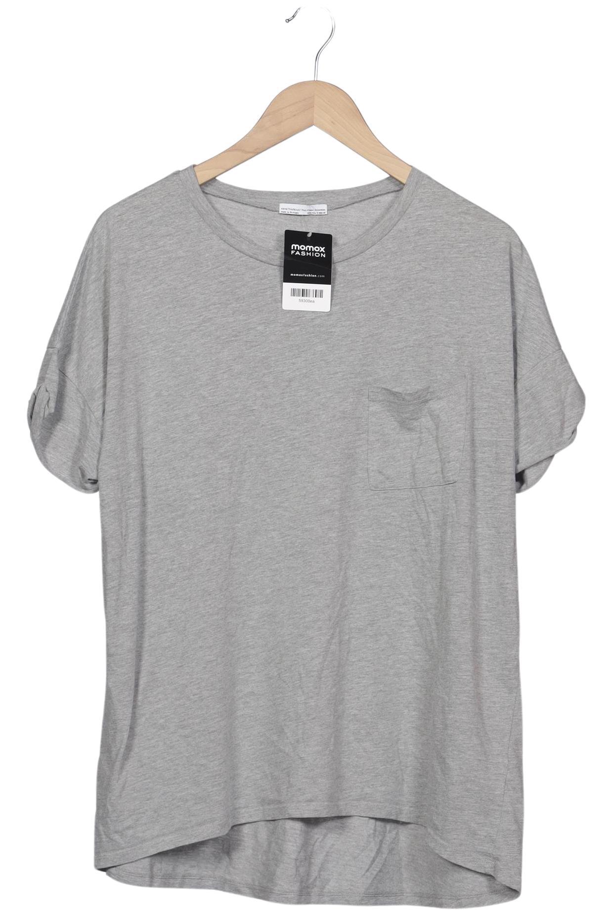 

TRF by Zara Damen T-Shirt, grau, Gr. 36