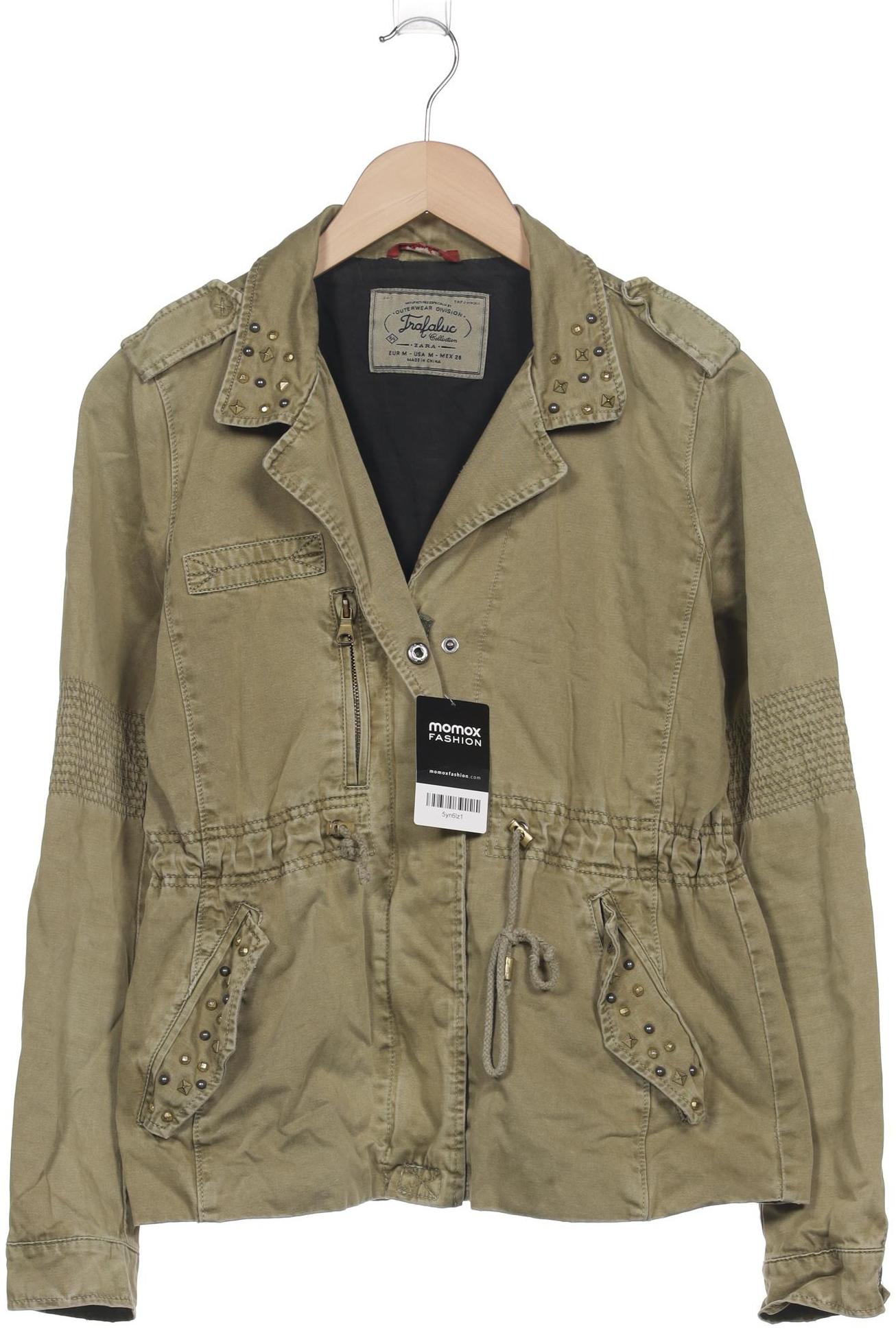 

TRF by Zara Damen Jacke, grün, Gr. 38