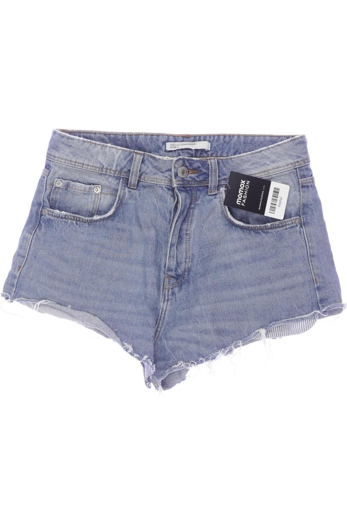 

TRF by Zara Damen Shorts, blau, Gr. 36