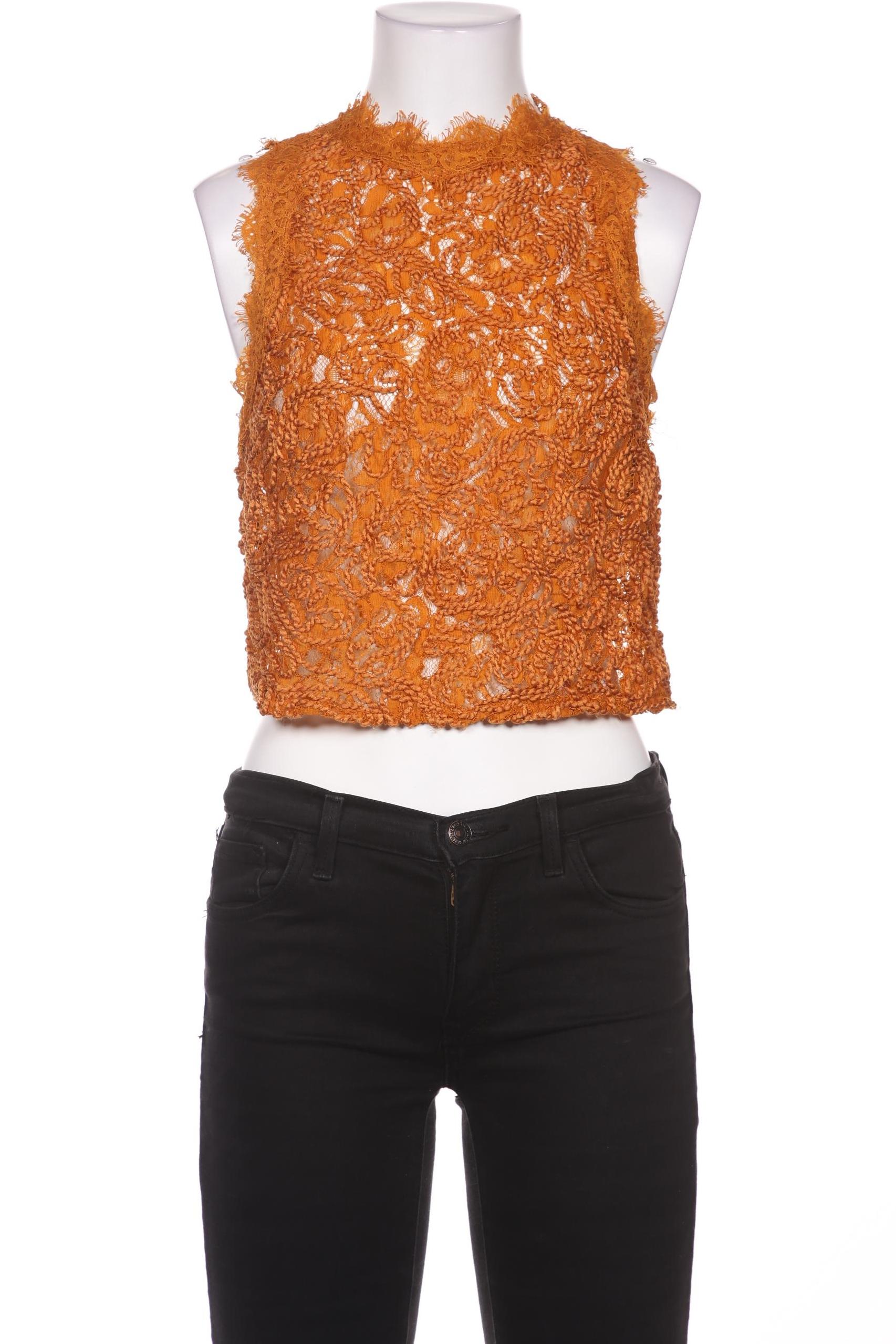 

TRF by Zara Damen Top, orange, Gr. 38