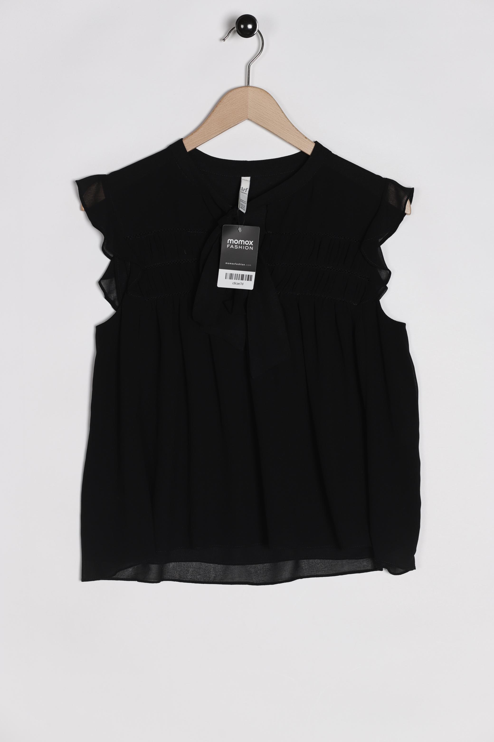 

TRF by Zara Damen Bluse, schwarz, Gr. 38
