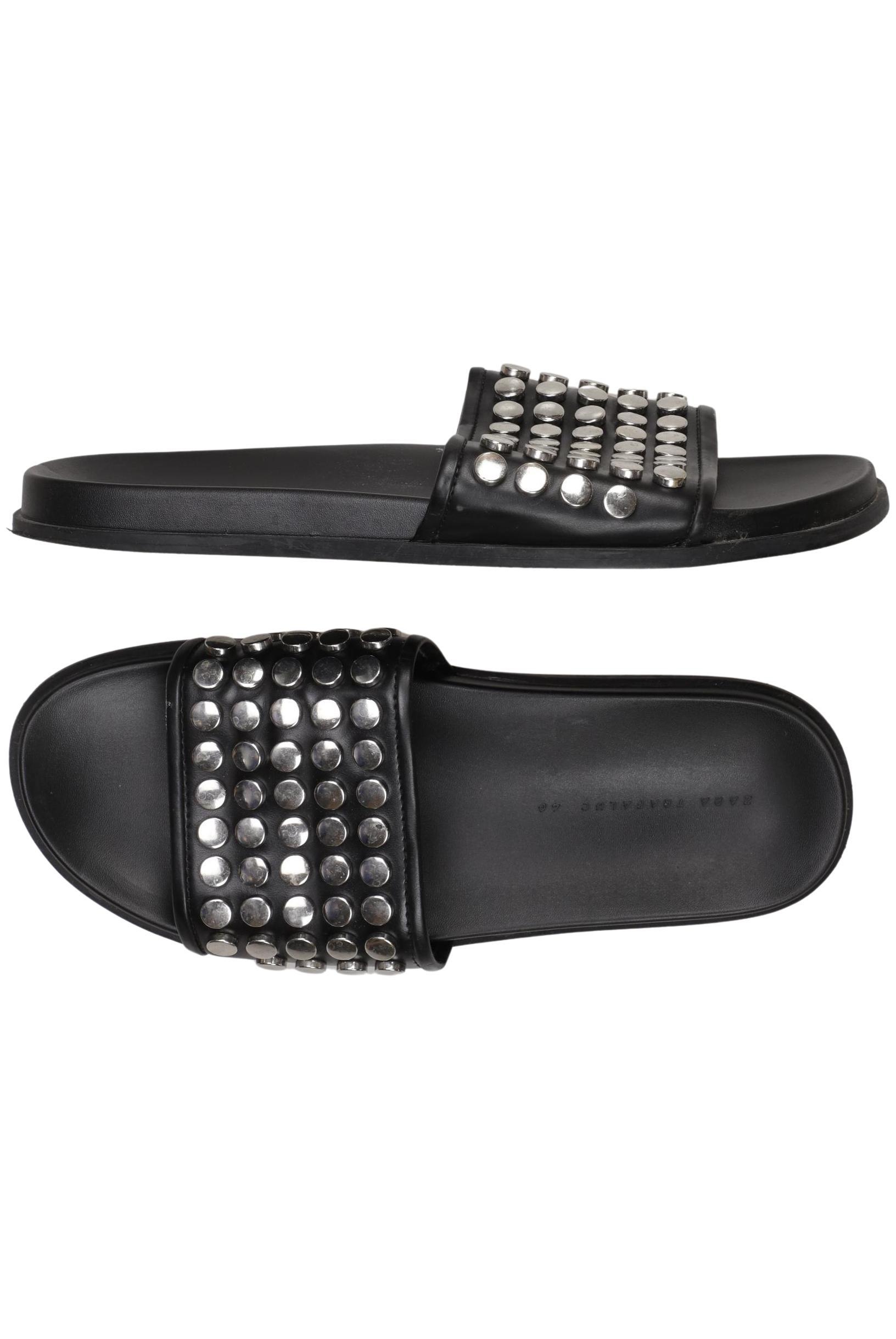 

TRF by Zara Damen Sandale, schwarz, Gr. 40