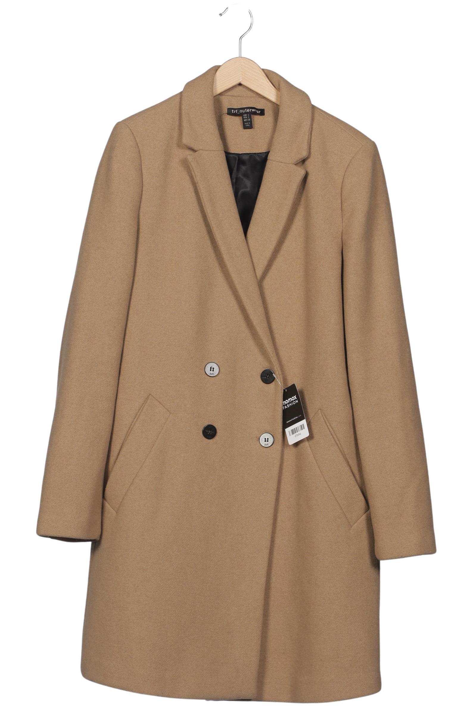

TRF by Zara Damen Mantel, beige, Gr. 42