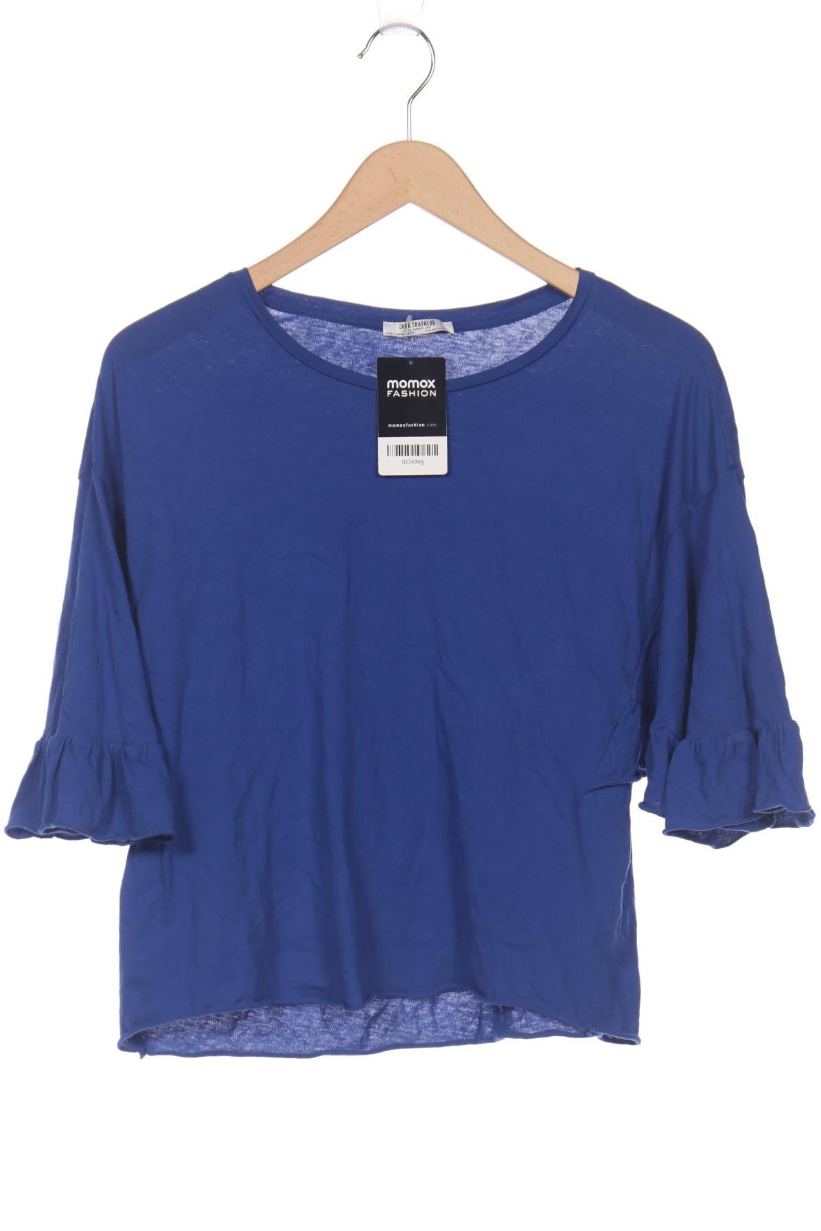

TRF by Zara Damen T-Shirt, blau, Gr. 36