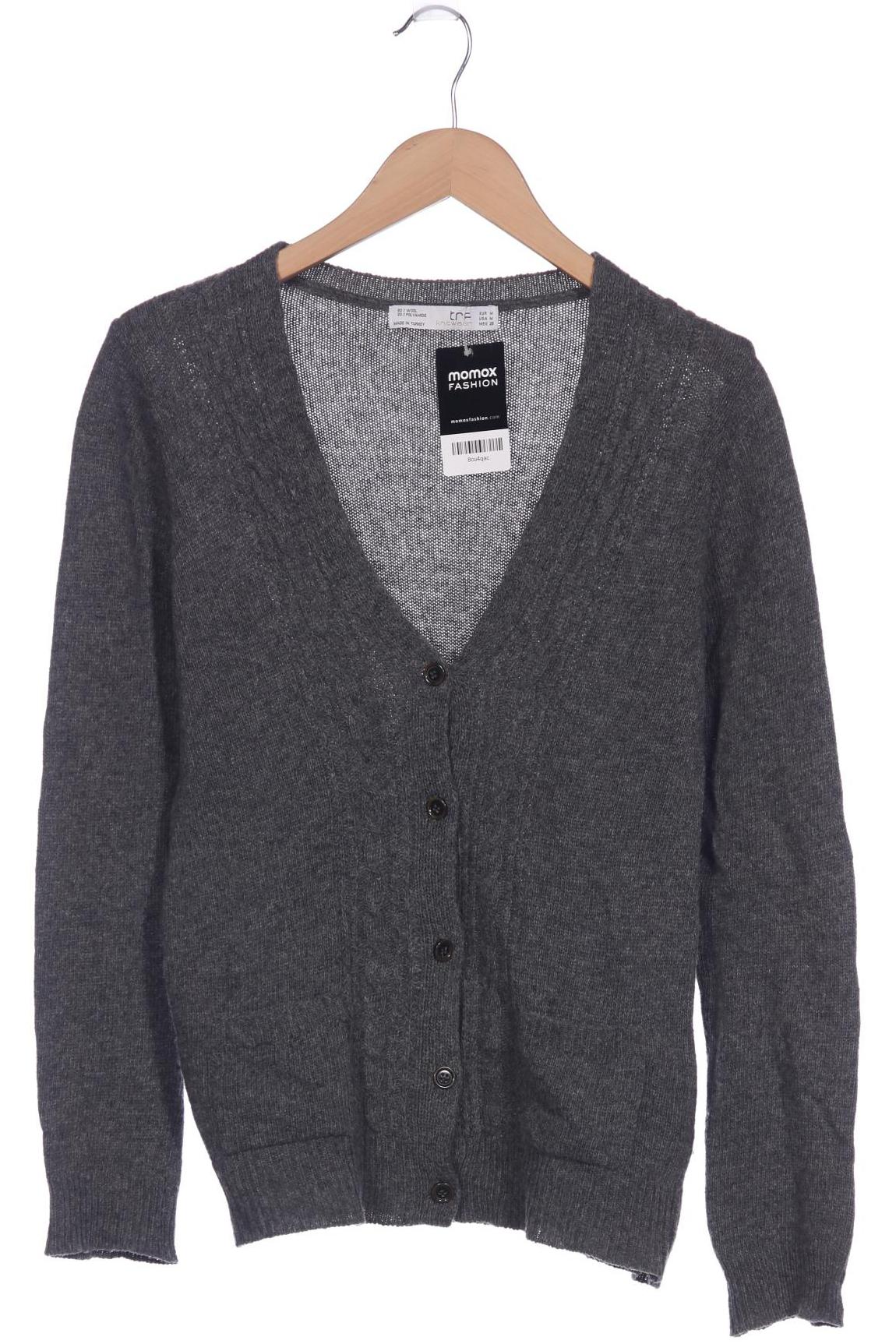 

TRF by Zara Damen Strickjacke, grau, Gr. 38