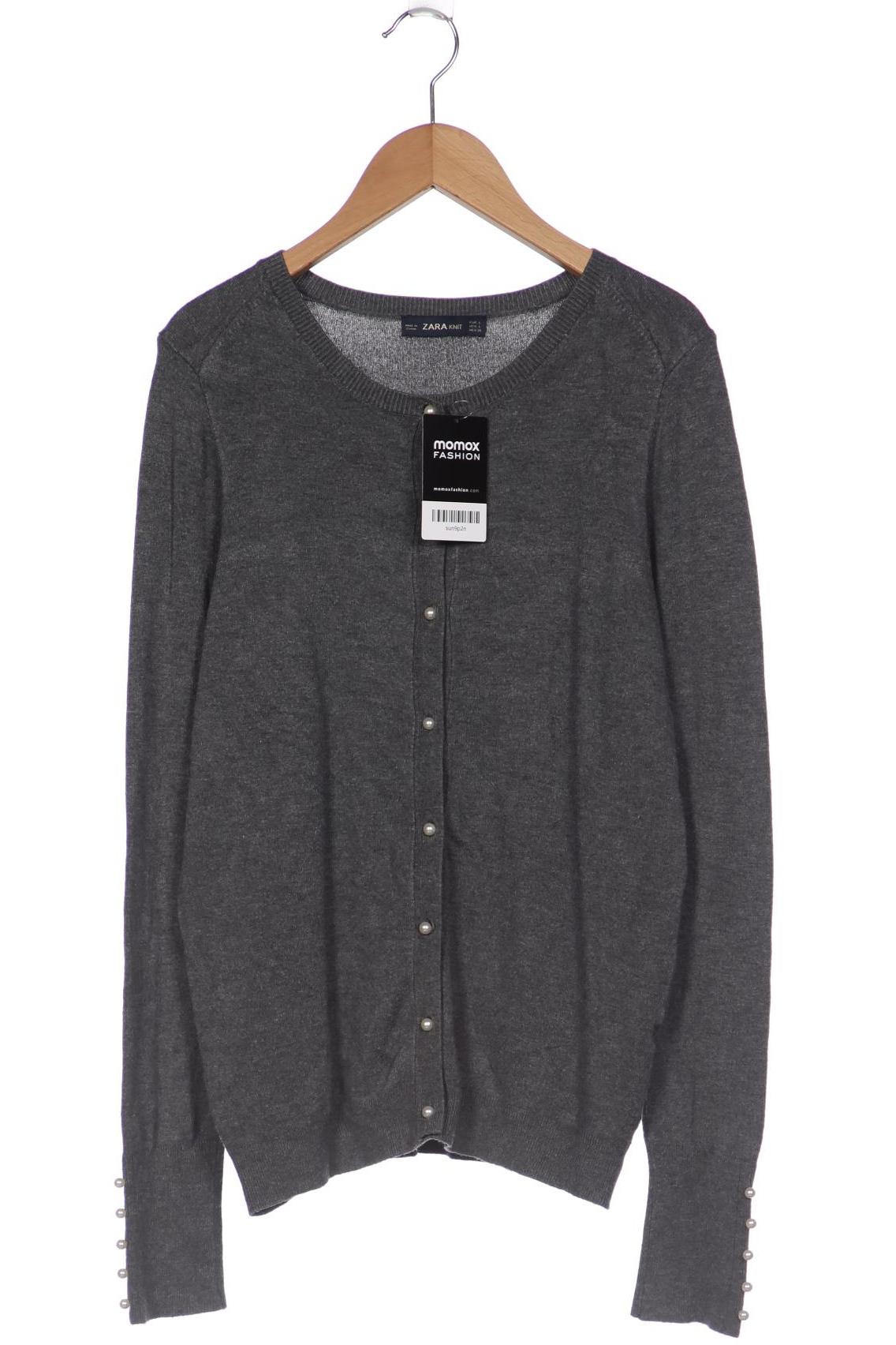 

TRF by Zara Damen Strickjacke, grau, Gr. 42