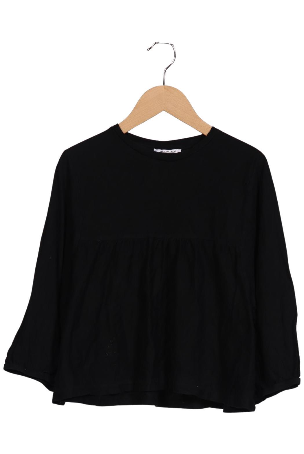 

TRF by Zara Damen Langarmshirt, schwarz, Gr. 36