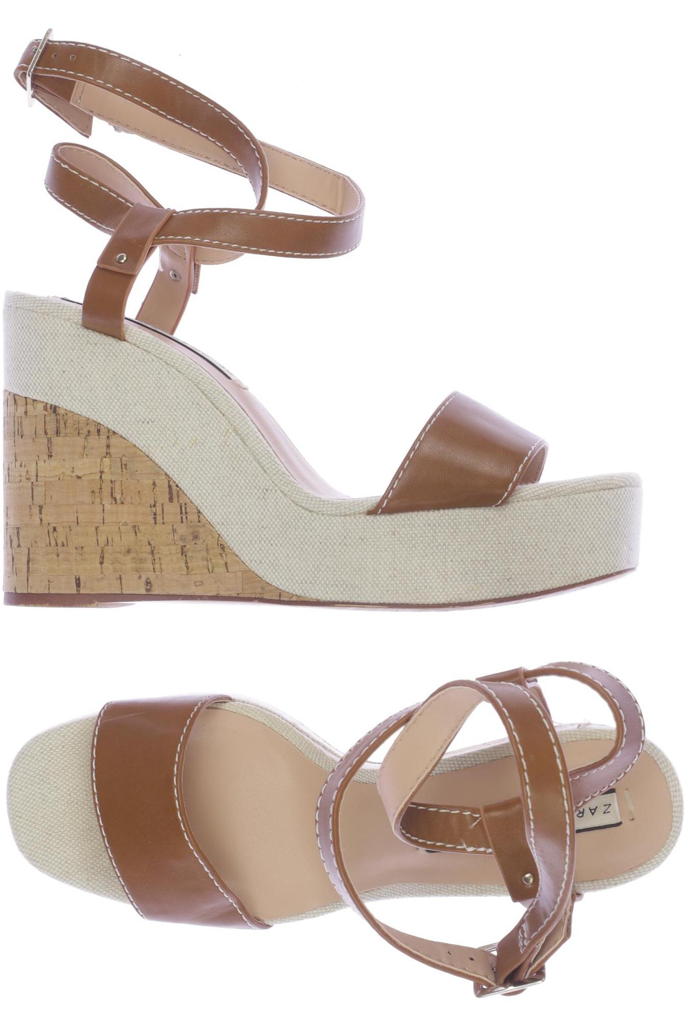 

TRF by Zara Damen Sandale, braun, Gr. 39