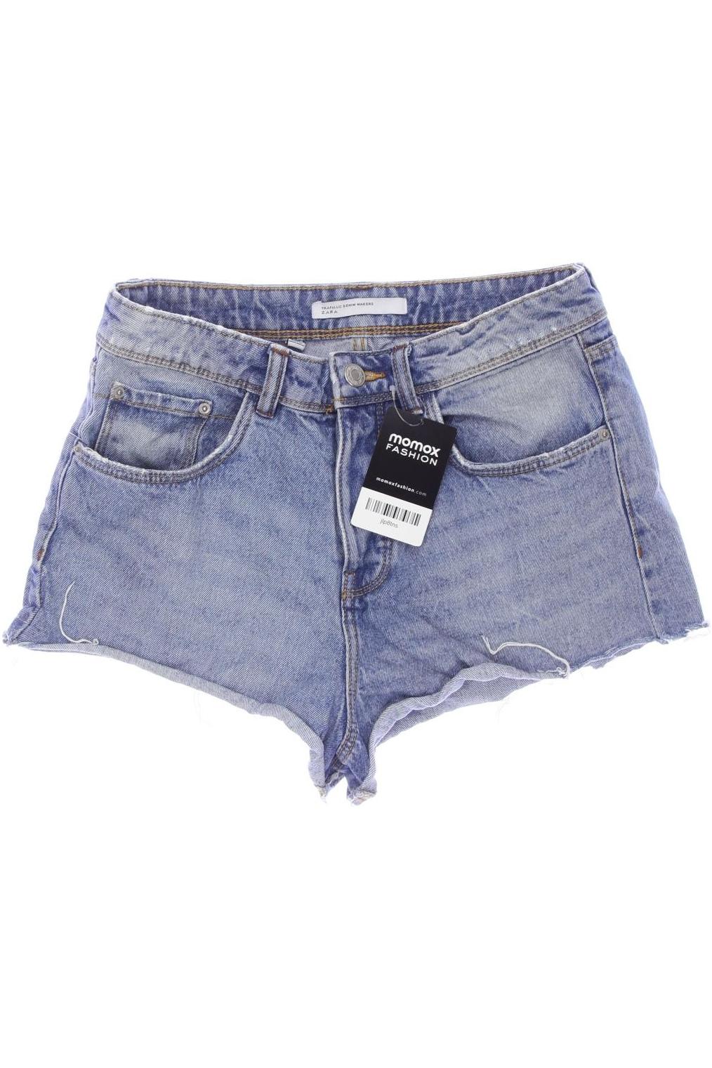

TRF by Zara Damen Shorts, blau, Gr. 36