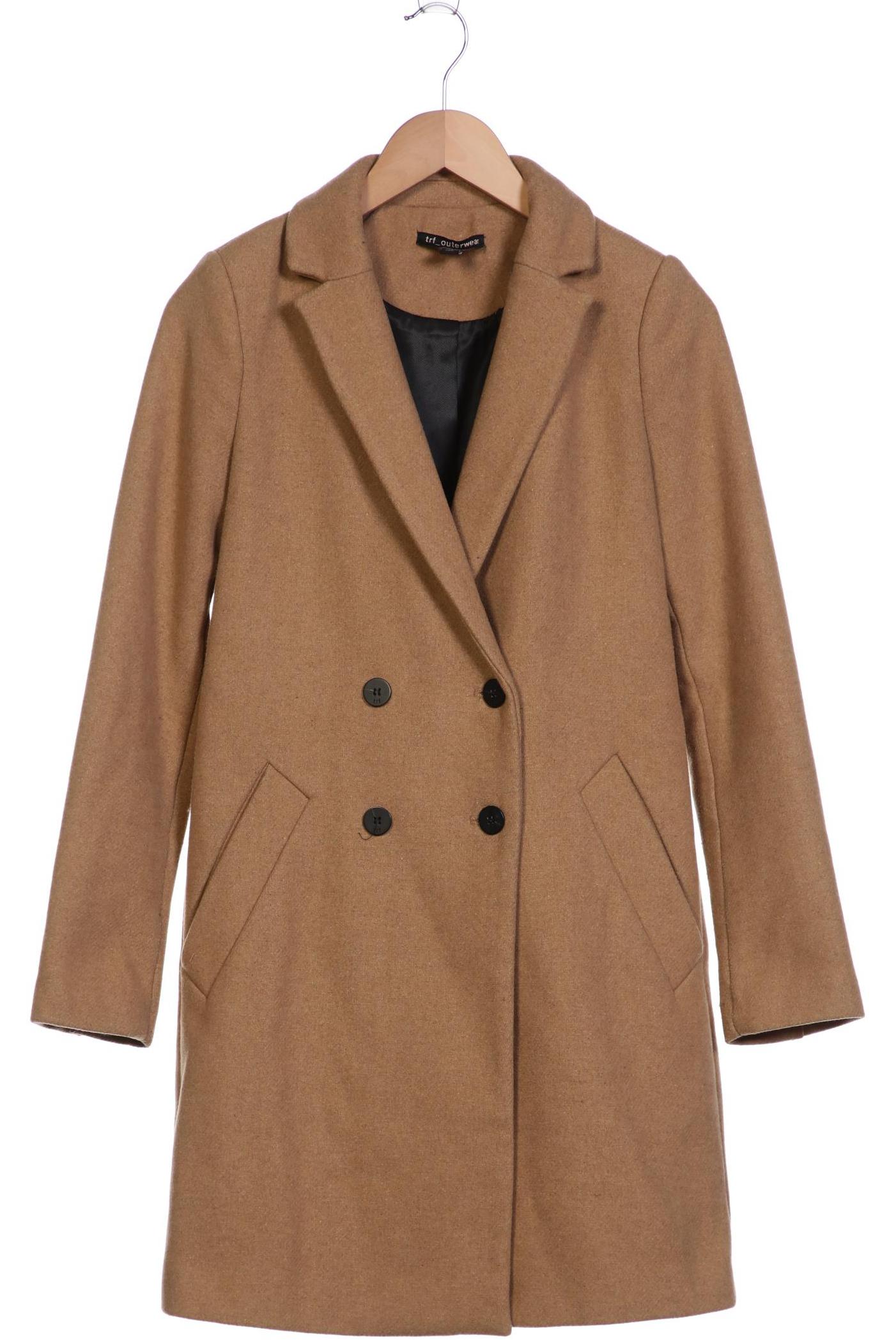 

TRF by Zara Damen Mantel, beige, Gr. 34