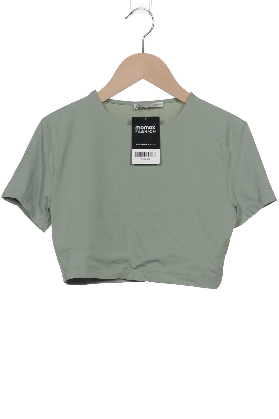 

TRF by Zara Damen T-Shirt, grün, Gr. 42