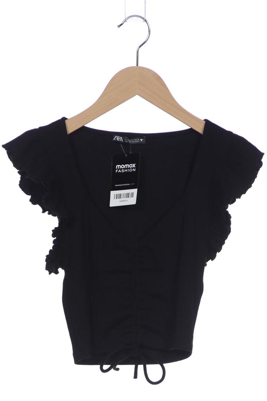 

TRF by Zara Damen T-Shirt, schwarz, Gr. 36