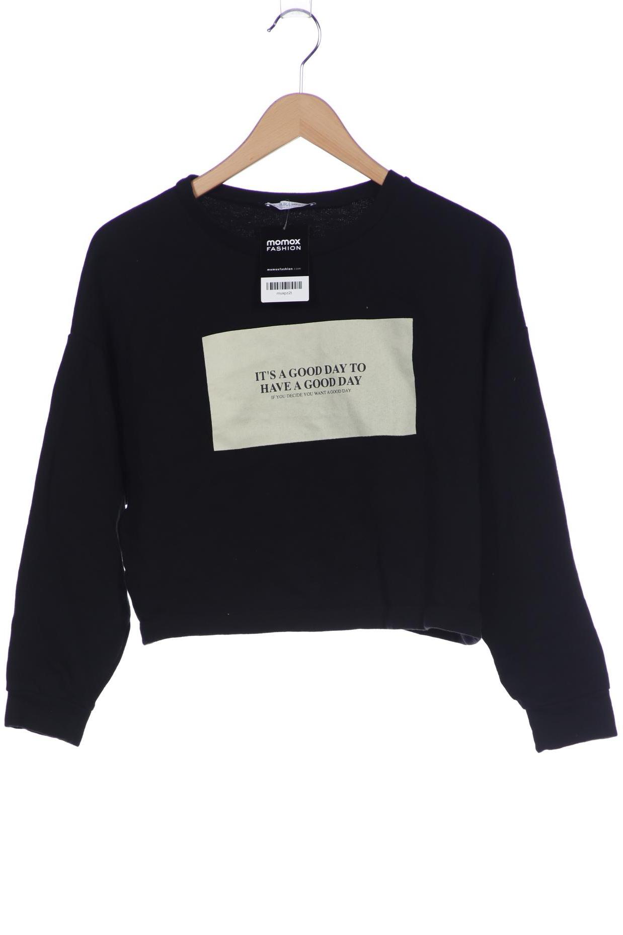 

TRF by Zara Damen Sweatshirt, schwarz, Gr. 36