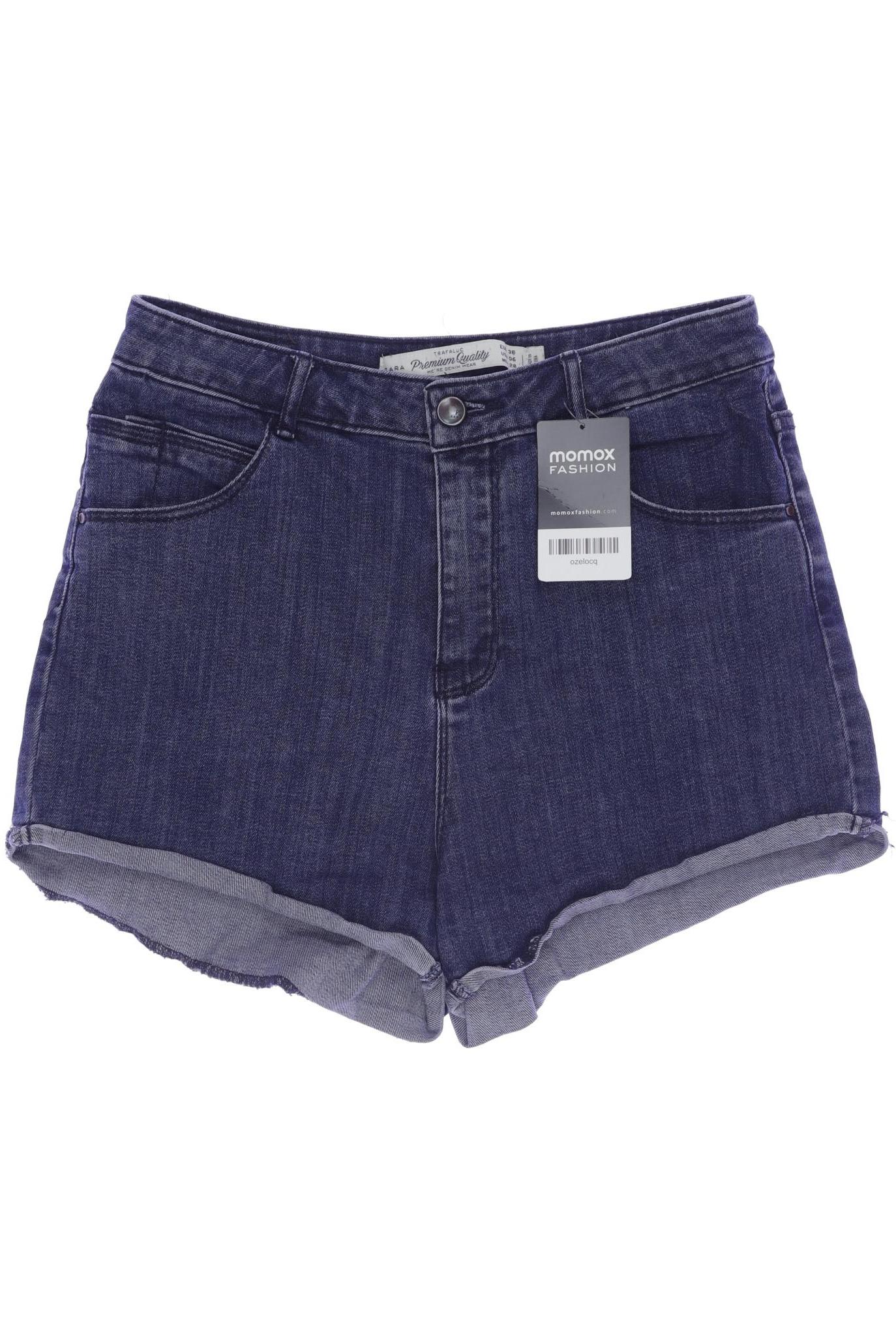 

TRF by Zara Damen Shorts, blau, Gr. 38