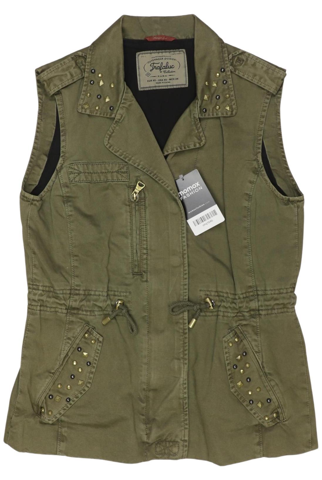 

TRF by Zara Damen Weste, grün, Gr. 34