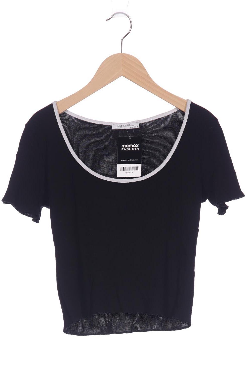 

TRF by Zara Damen T-Shirt, schwarz, Gr. 38