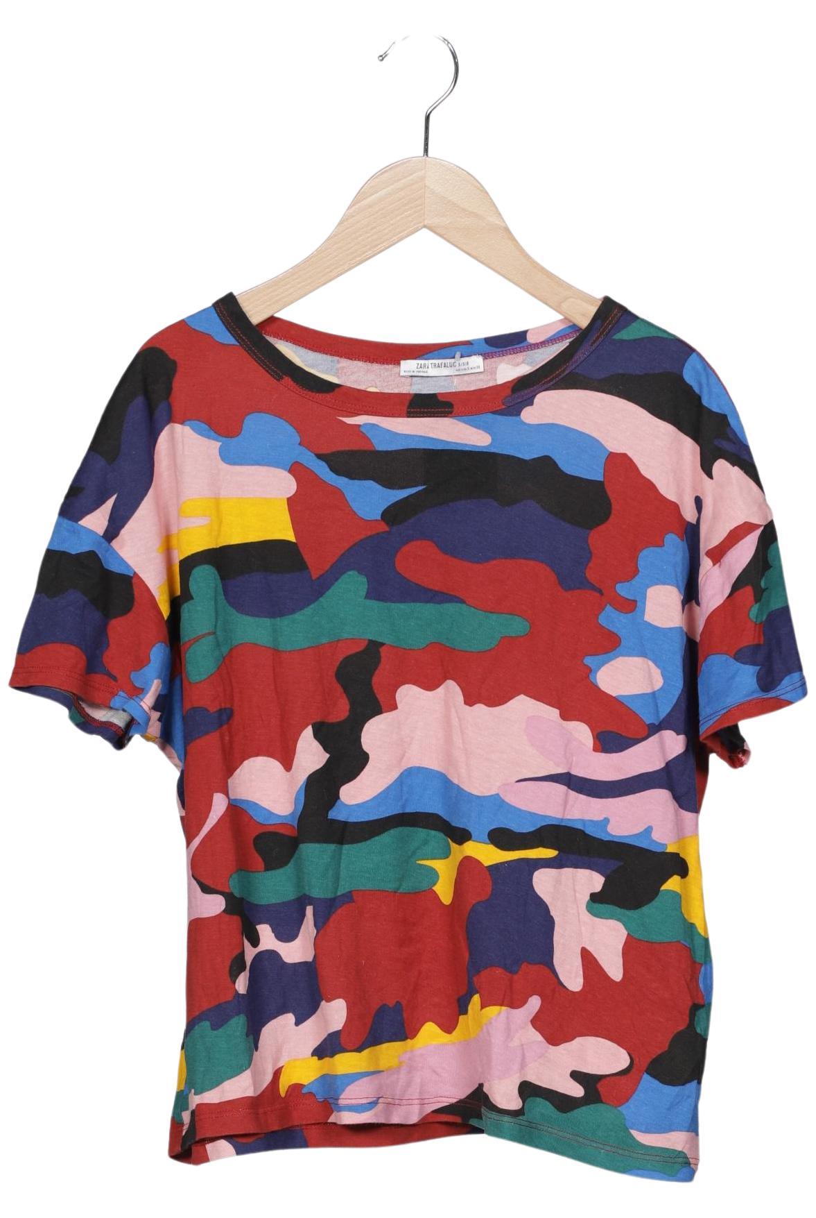 

TRF by Zara Damen T-Shirt, mehrfarbig, Gr. 36