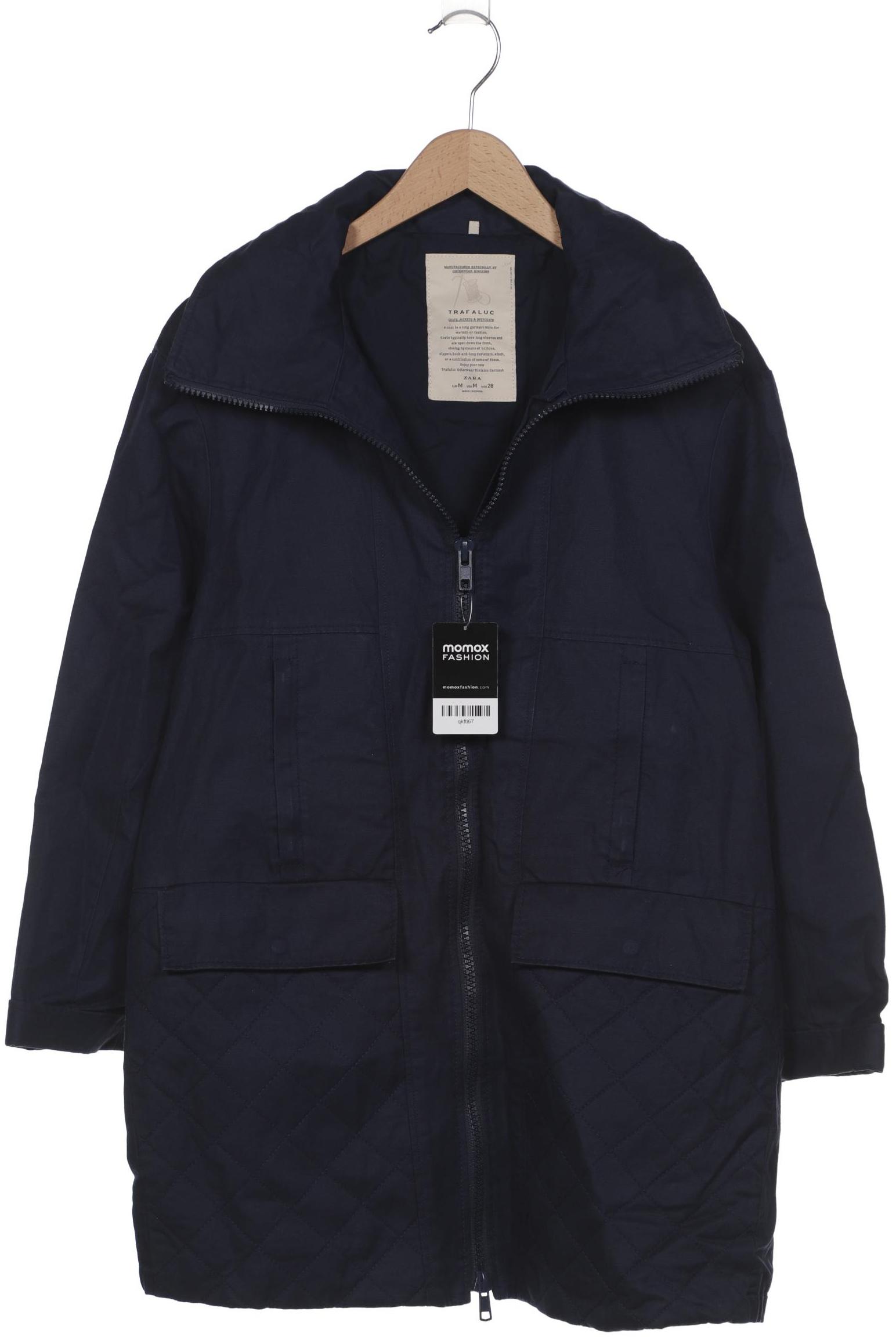 

TRF by Zara Damen Mantel, marineblau, Gr. 38