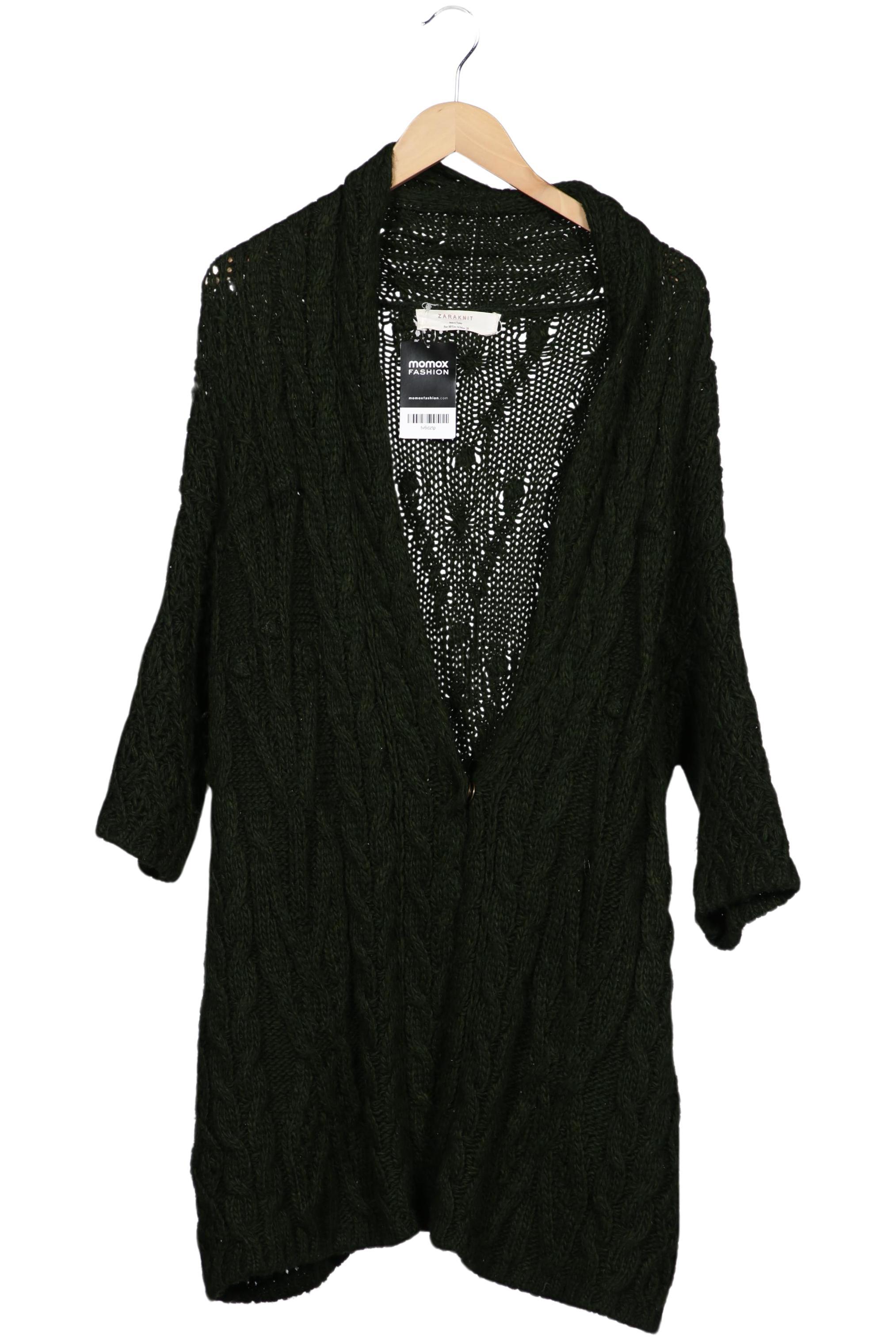 

TRF by Zara Damen Strickjacke, grün, Gr. 38