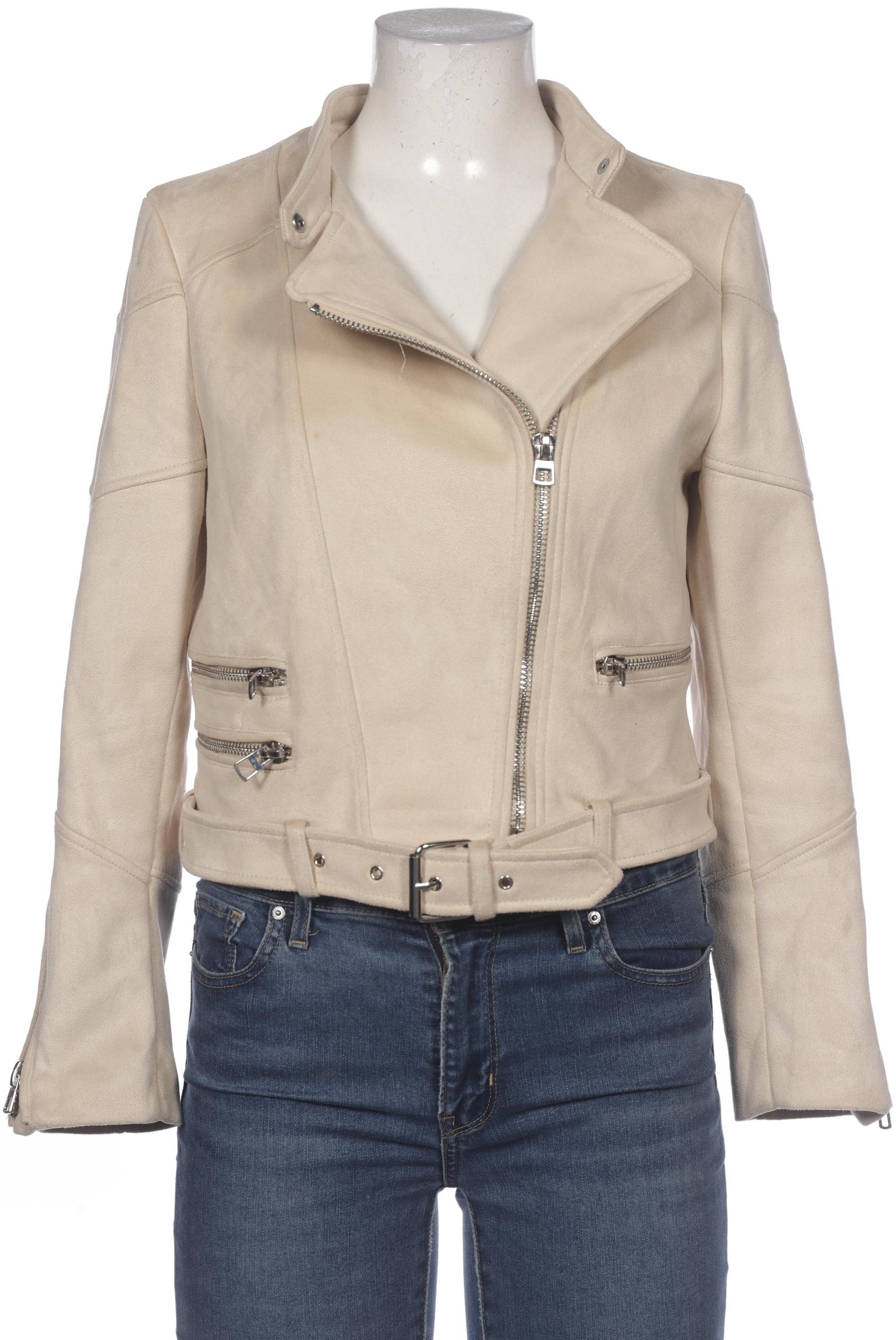 

TRF by Zara Damen Jacke, cremeweiß, Gr. 42