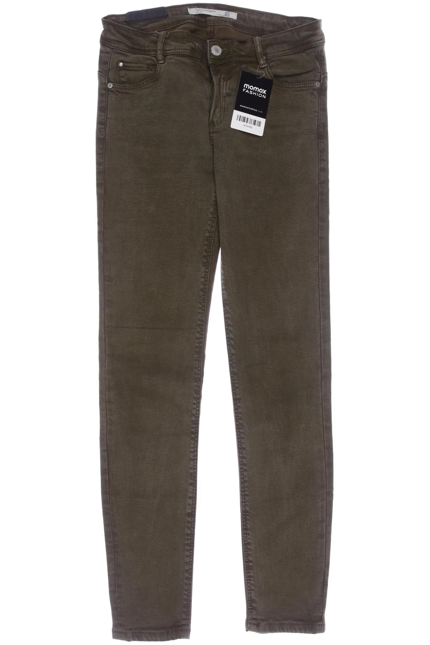 

TRF by Zara Damen Jeans, grün, Gr. 36
