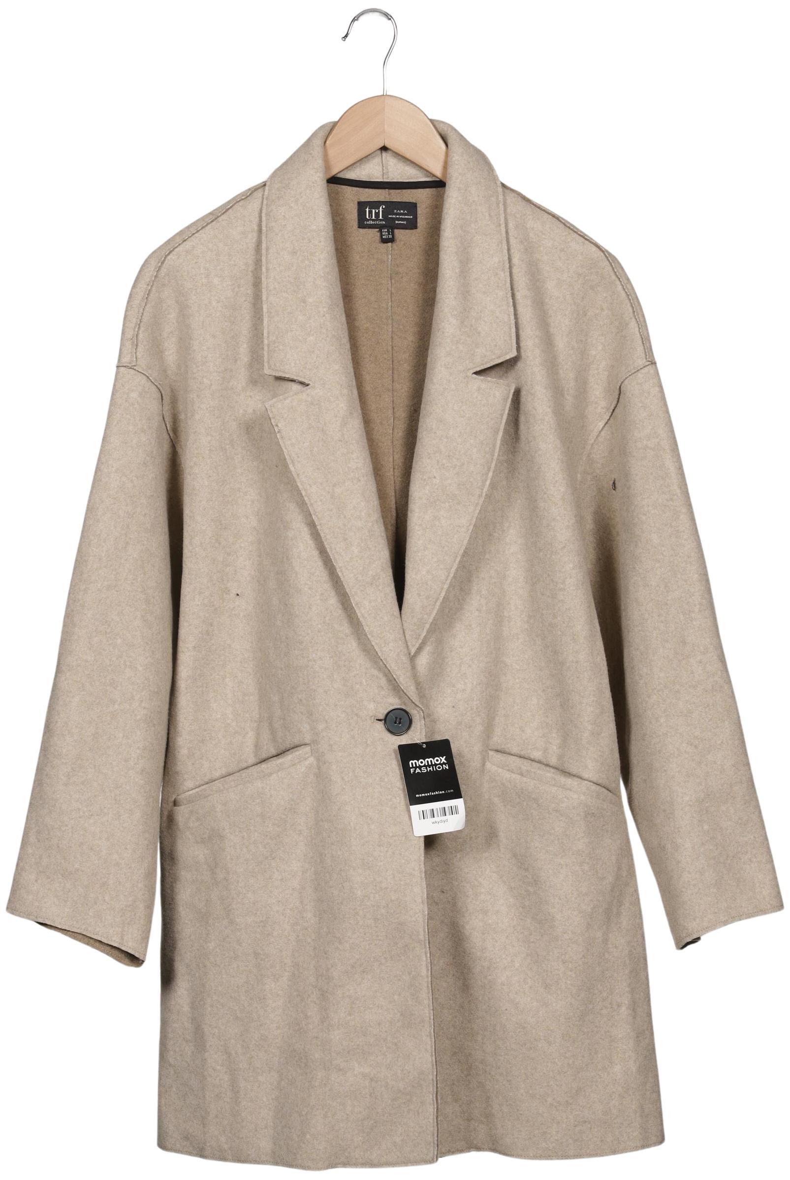 

TRF by Zara Damen Mantel, beige, Gr. 42