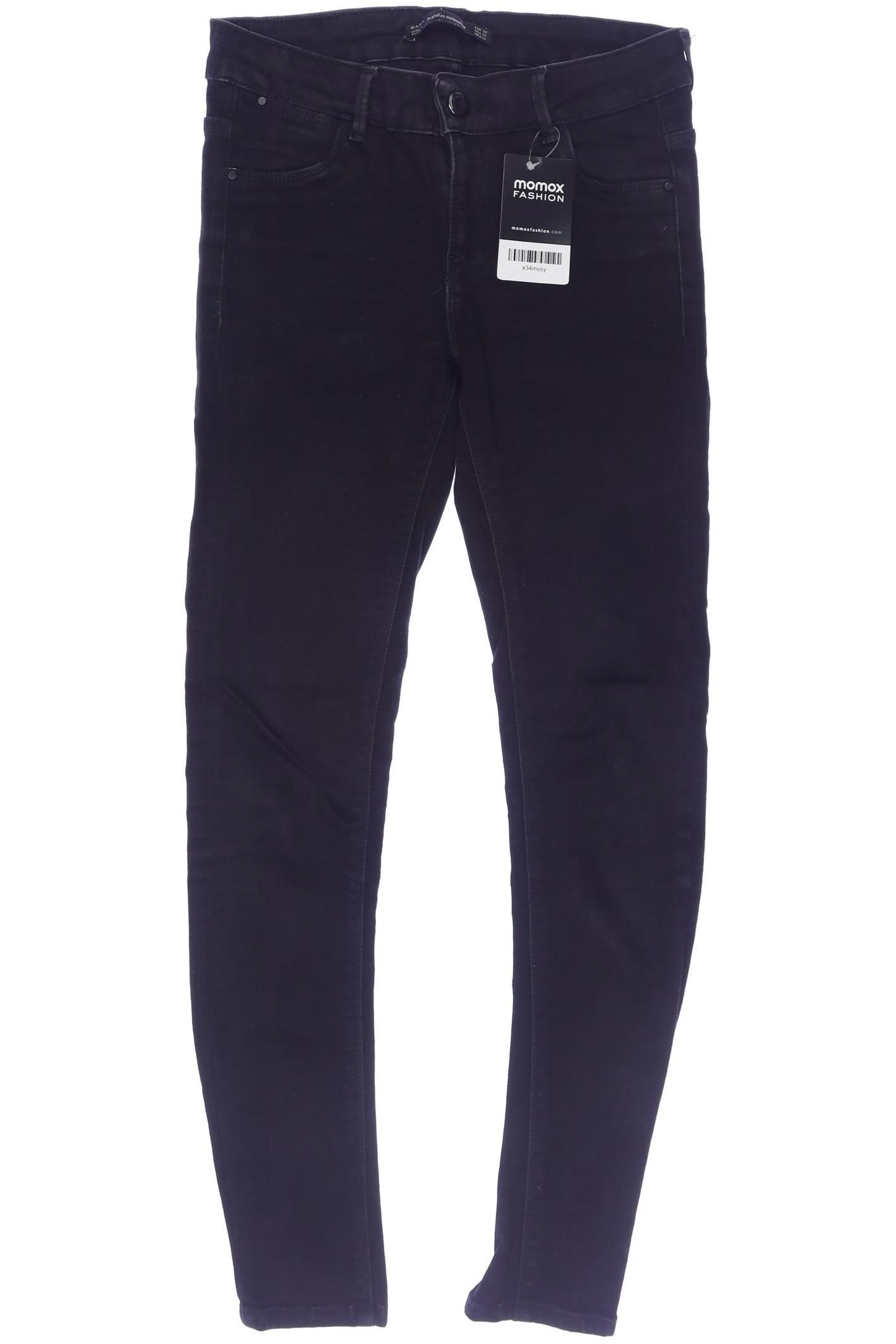 Thumbnail - TRF by Zara Damen Jeans, schwarz, Gr. 34