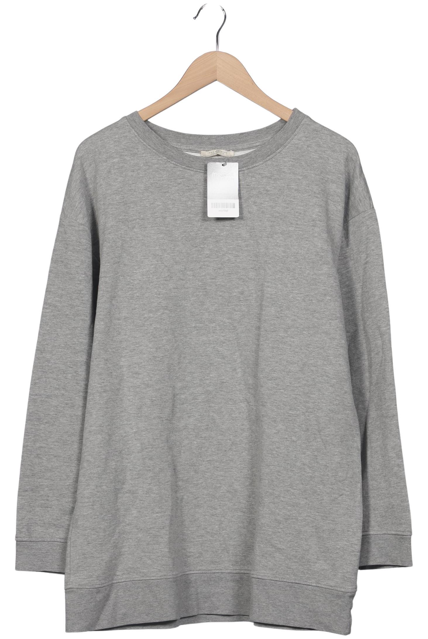 

TRF by Zara Damen Sweatshirt, grau, Gr. 42