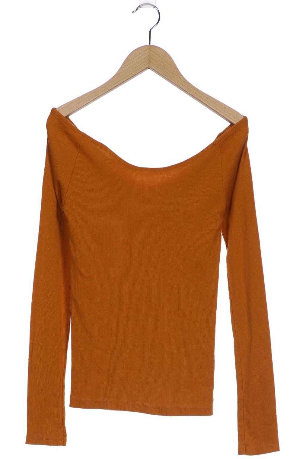 

TRF by Zara Damen Langarmshirt, orange, Gr. 38