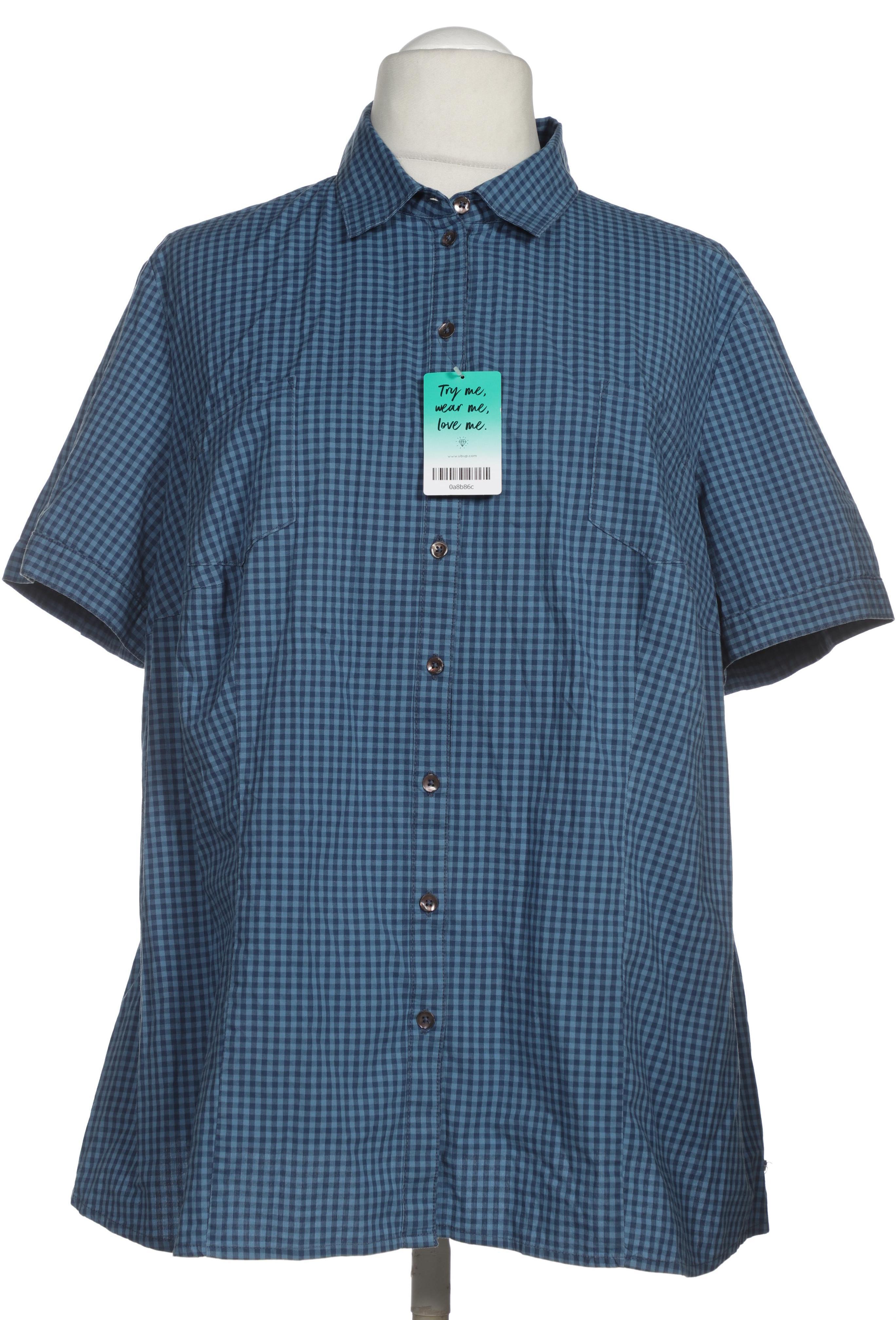 

Triangle Damen Bluse, blau, Gr. 54