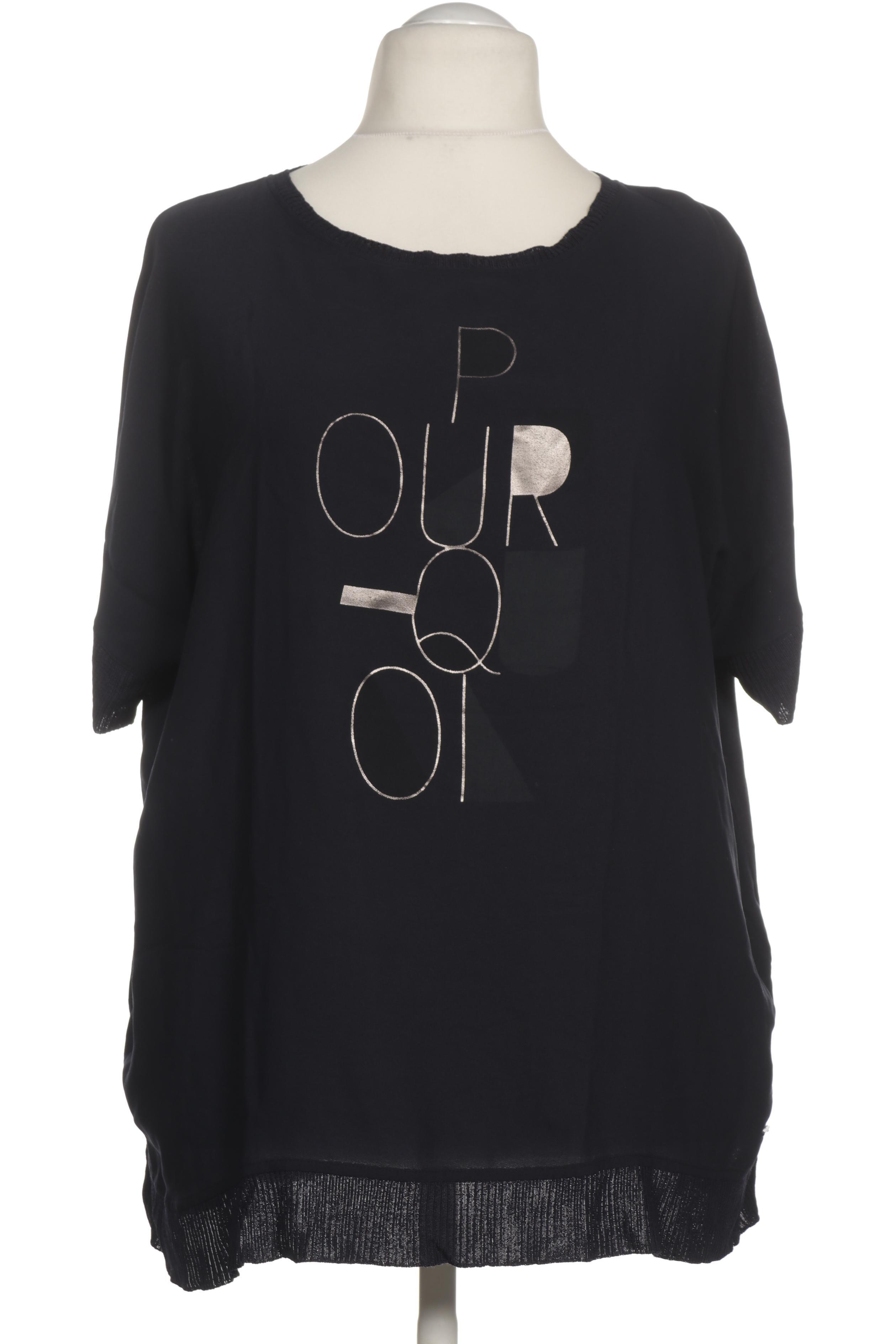 

Triangle Damen Bluse, blau, Gr. 48