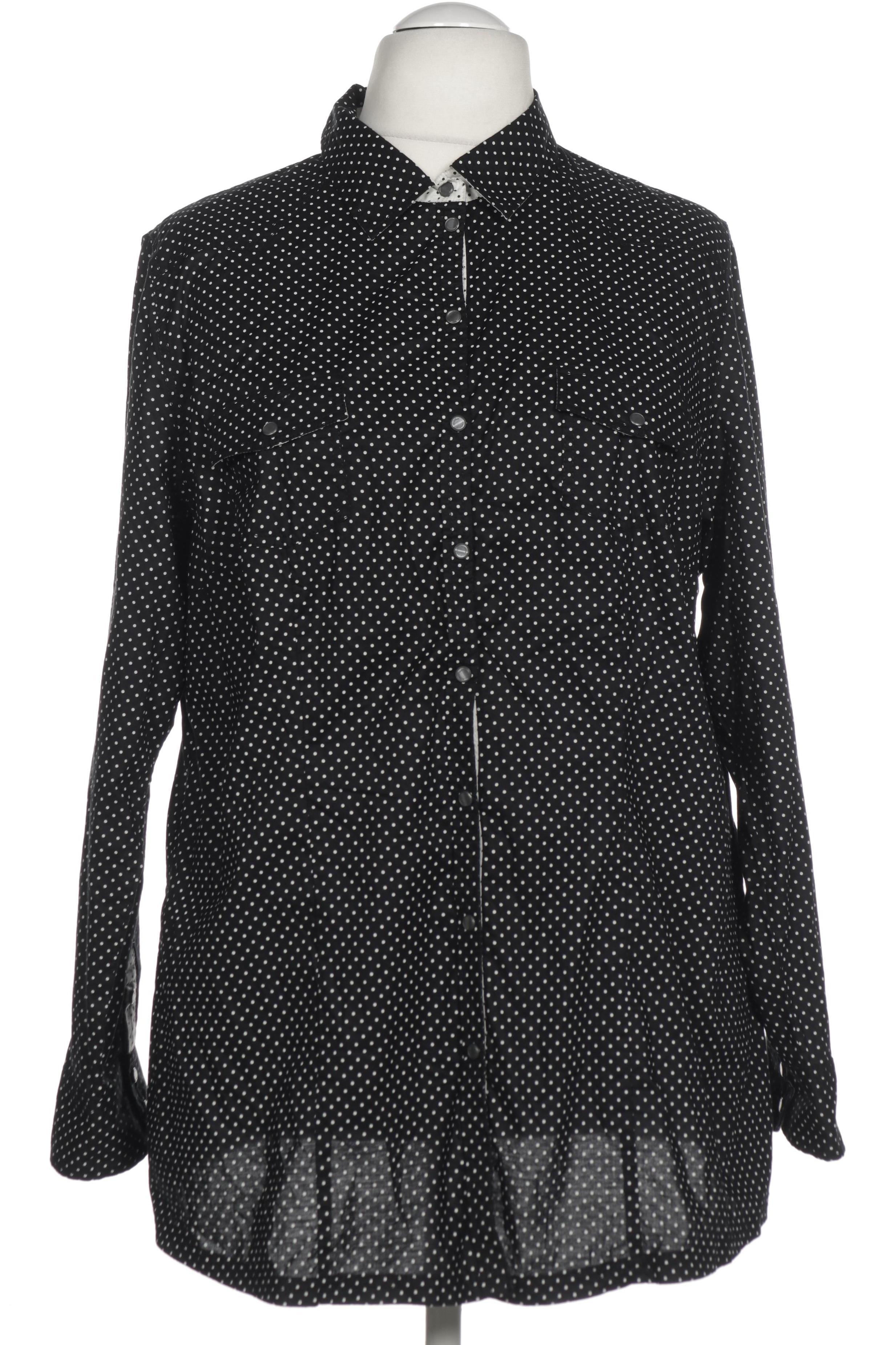 

Triangle Damen Bluse, schwarz, Gr. 48