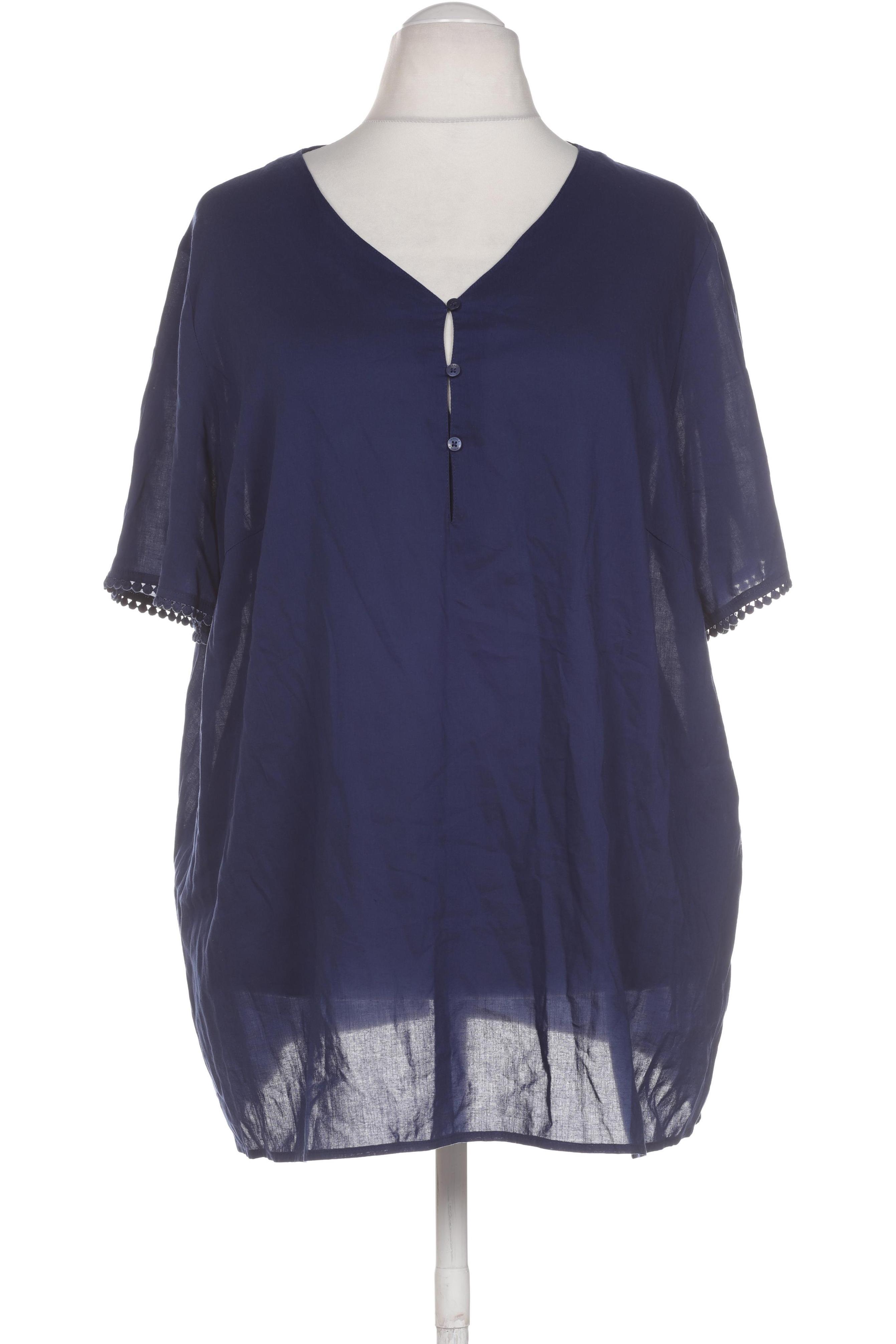 

Triangle Damen Bluse, blau, Gr. 52