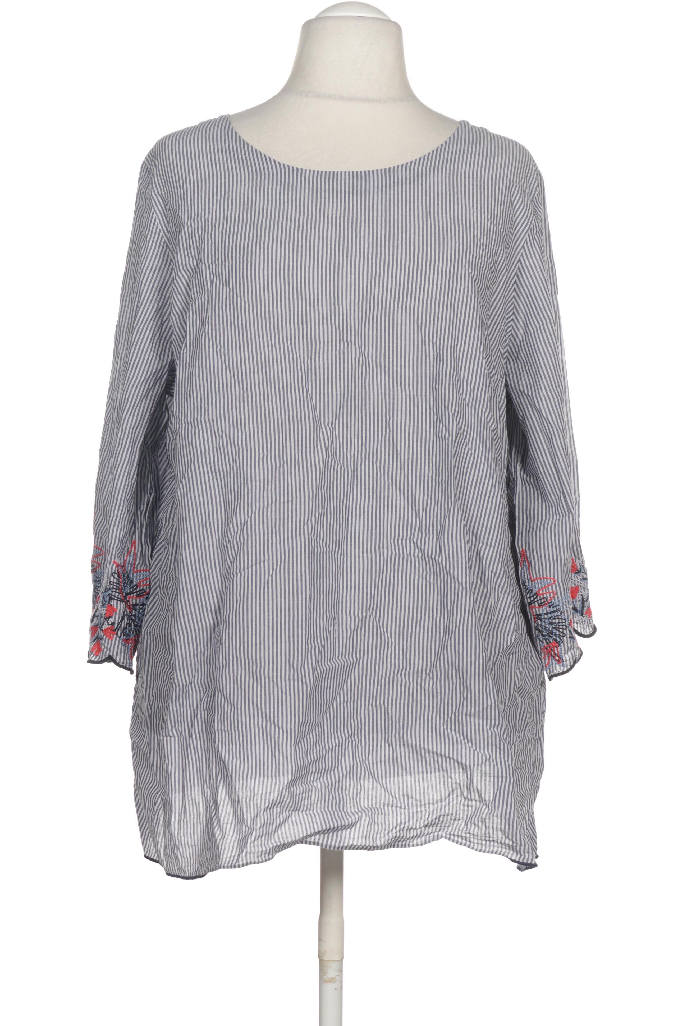 

Triangle Damen Bluse, grau, Gr. 54