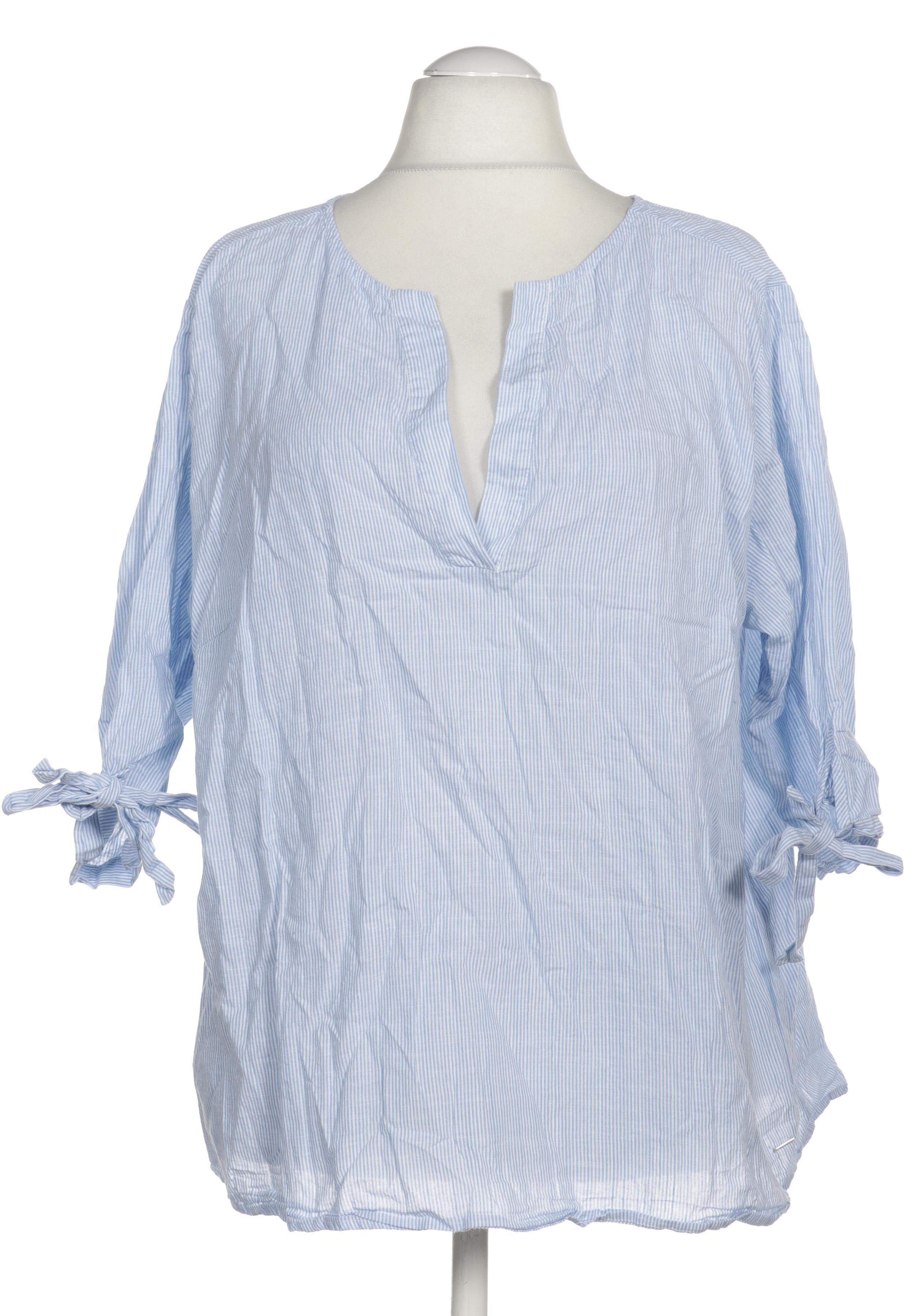 

Triangle Damen Bluse, blau, Gr. 52