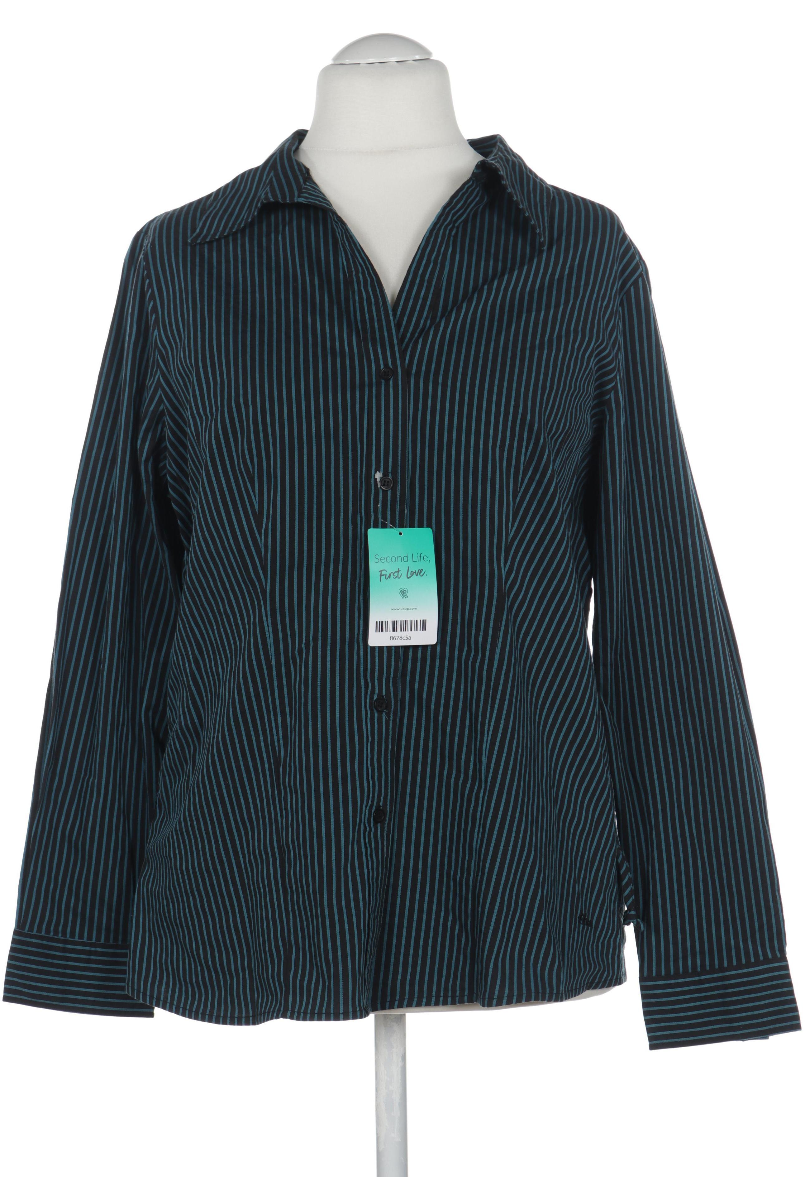 

Triangle Damen Bluse, blau, Gr. 48