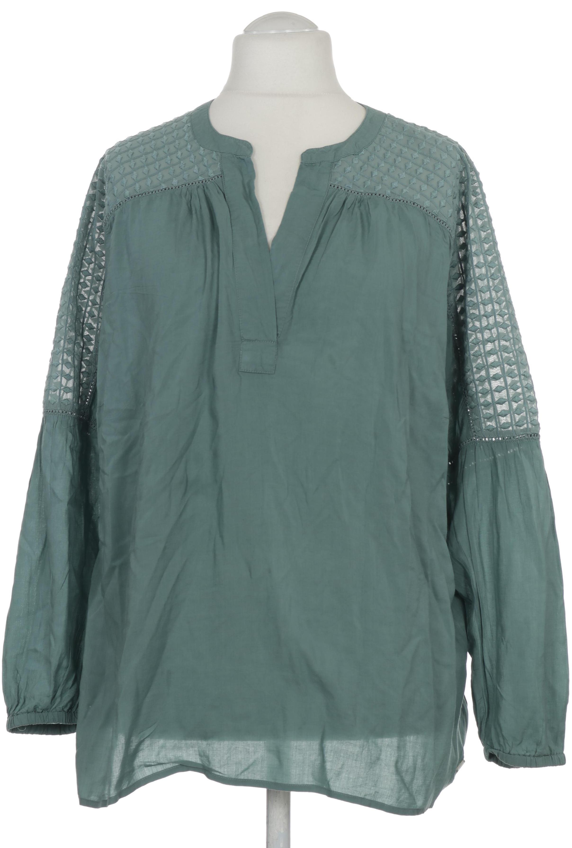 

Triangle Damen Bluse, türkis, Gr. 48