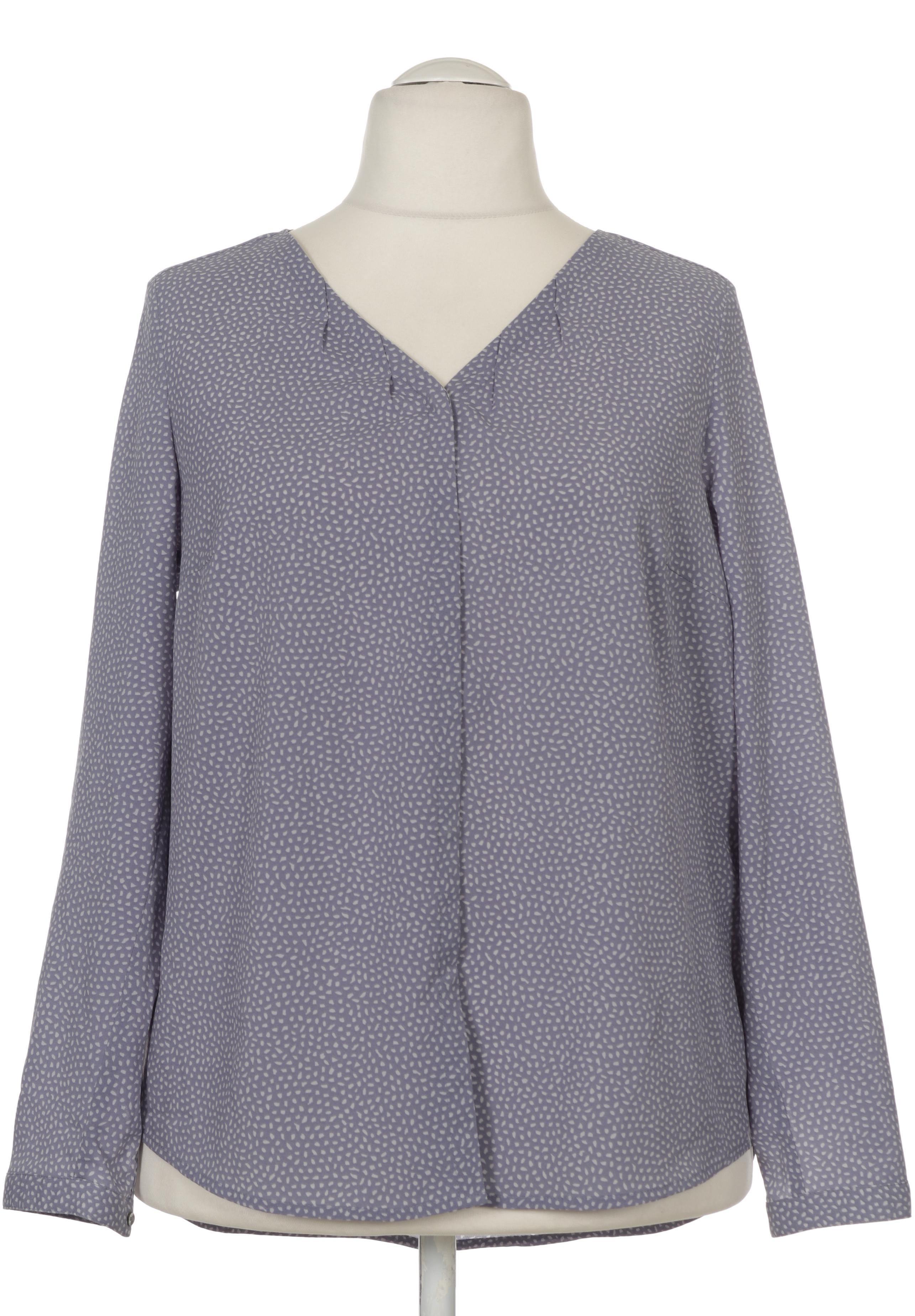 

Triangle Damen Bluse, blau, Gr. 42