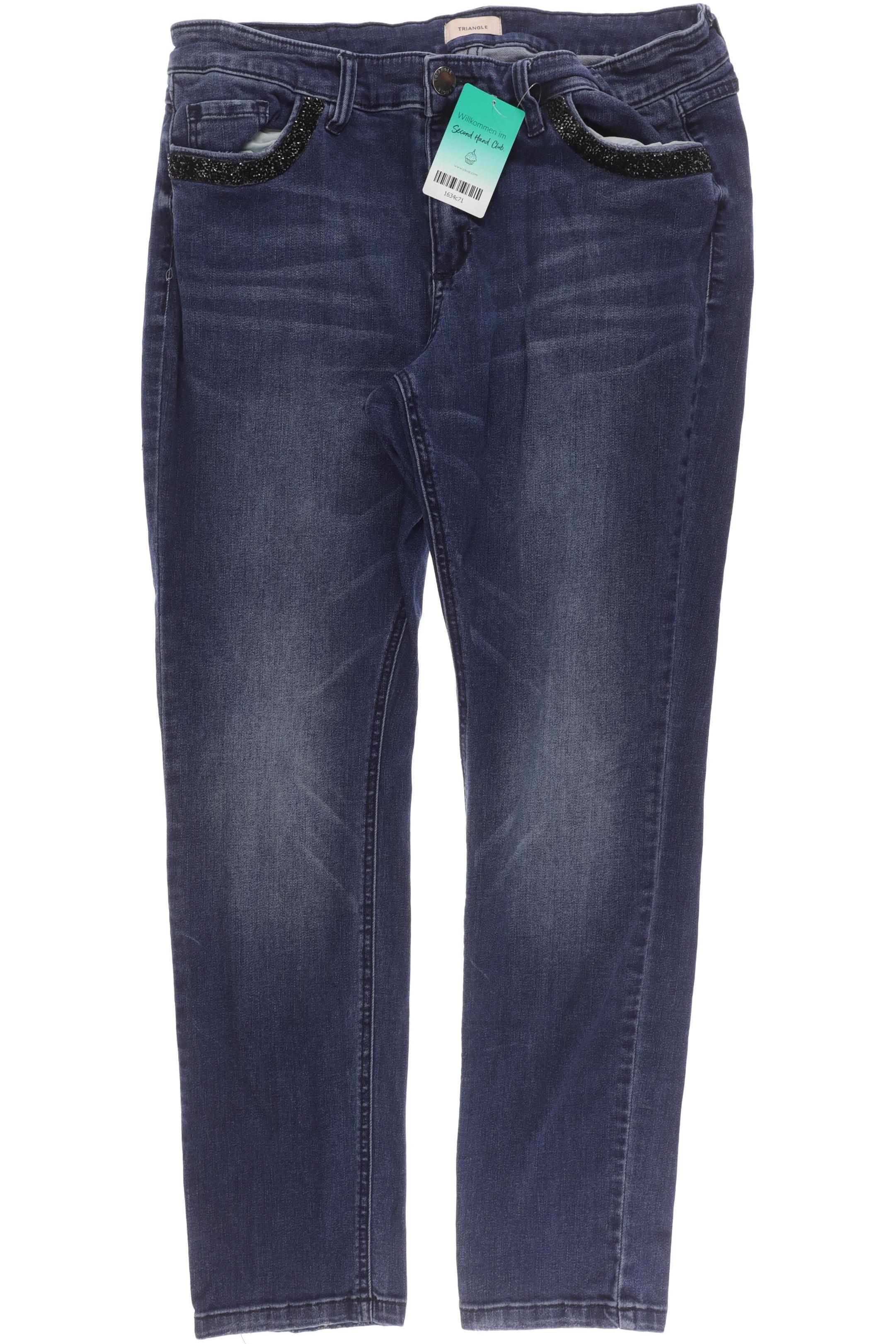 

Triangle Damen Jeans, blau, Gr. 46