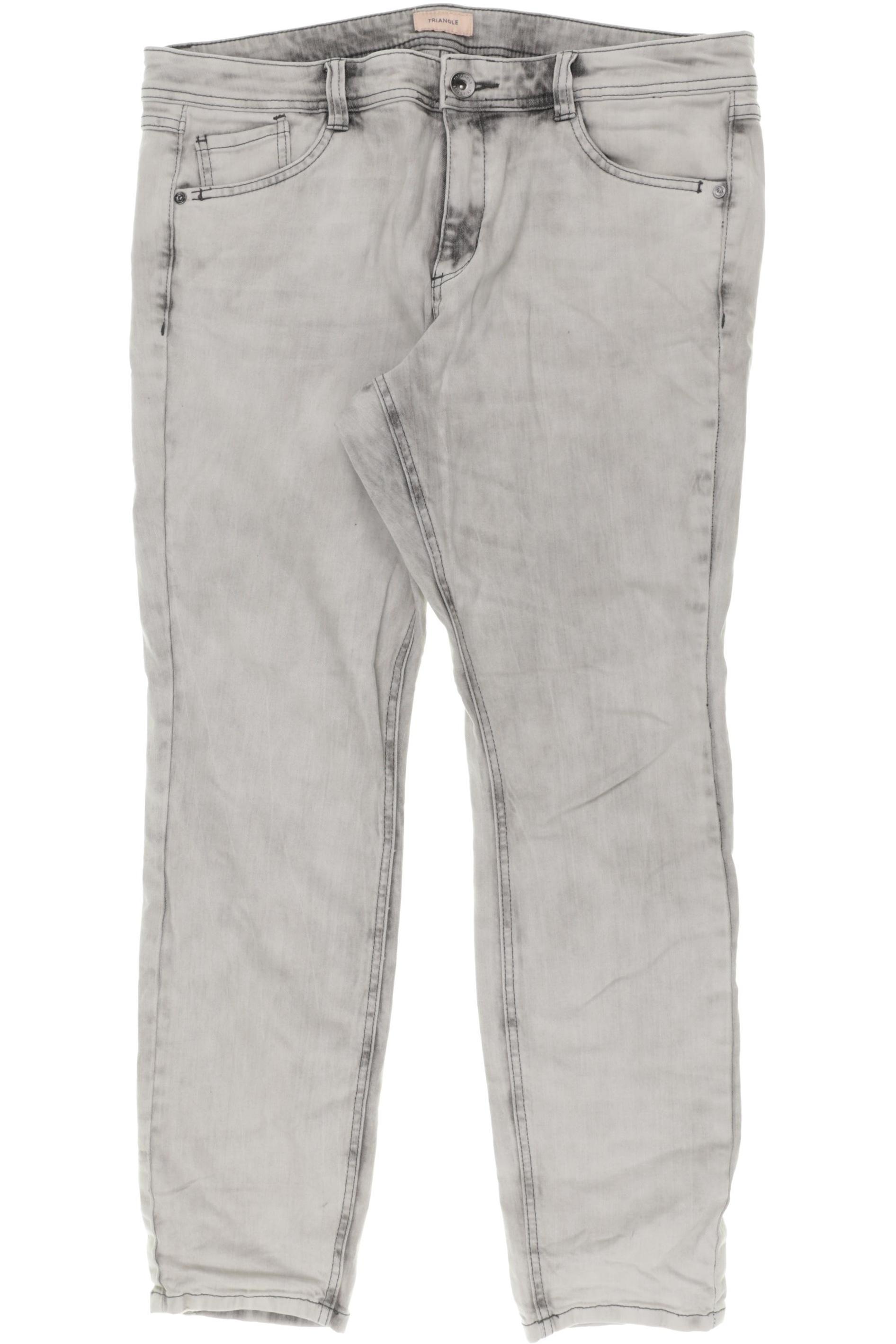 

Triangle Damen Jeans, grau, Gr. 38