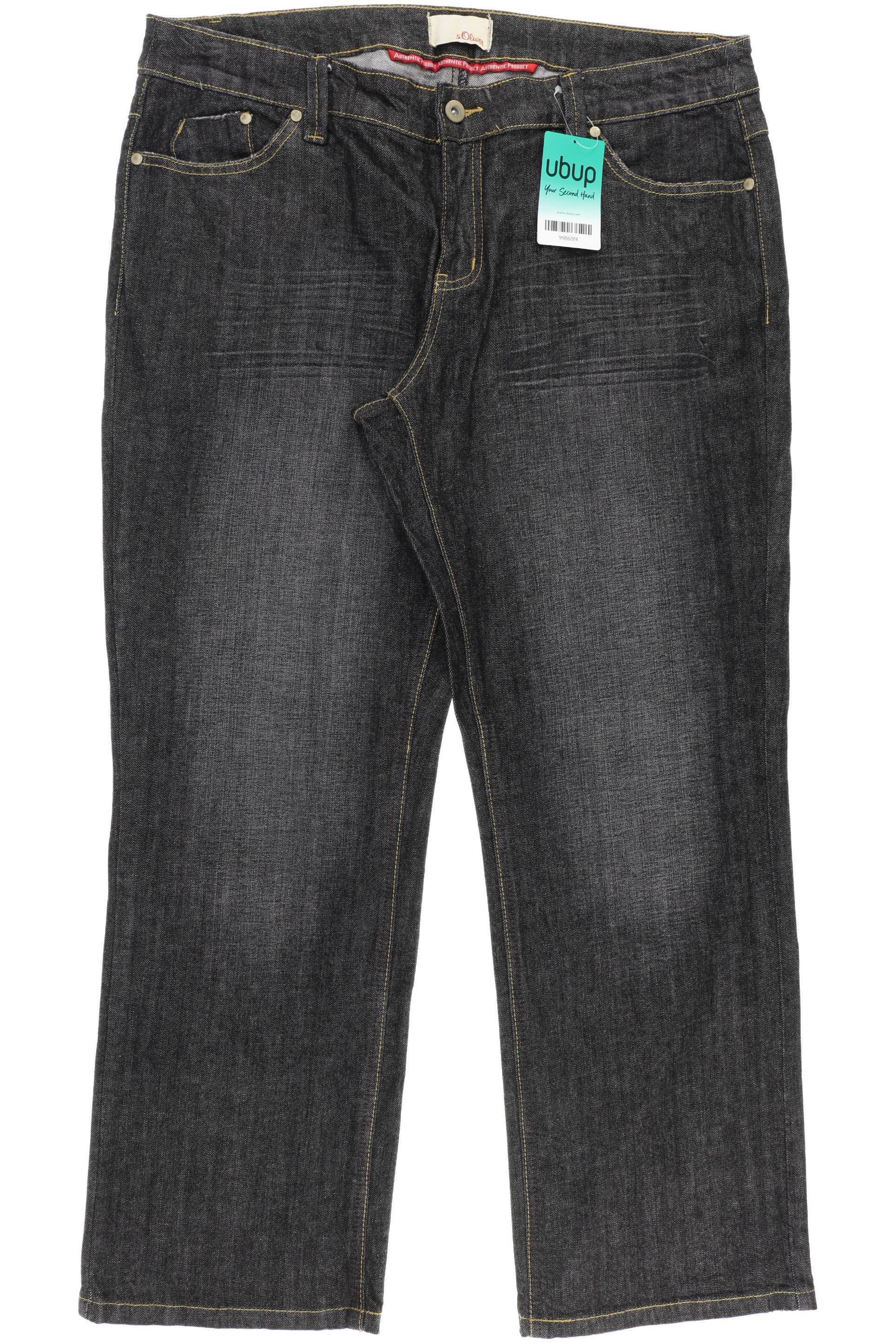 

Triangle Damen Jeans, schwarz, Gr.