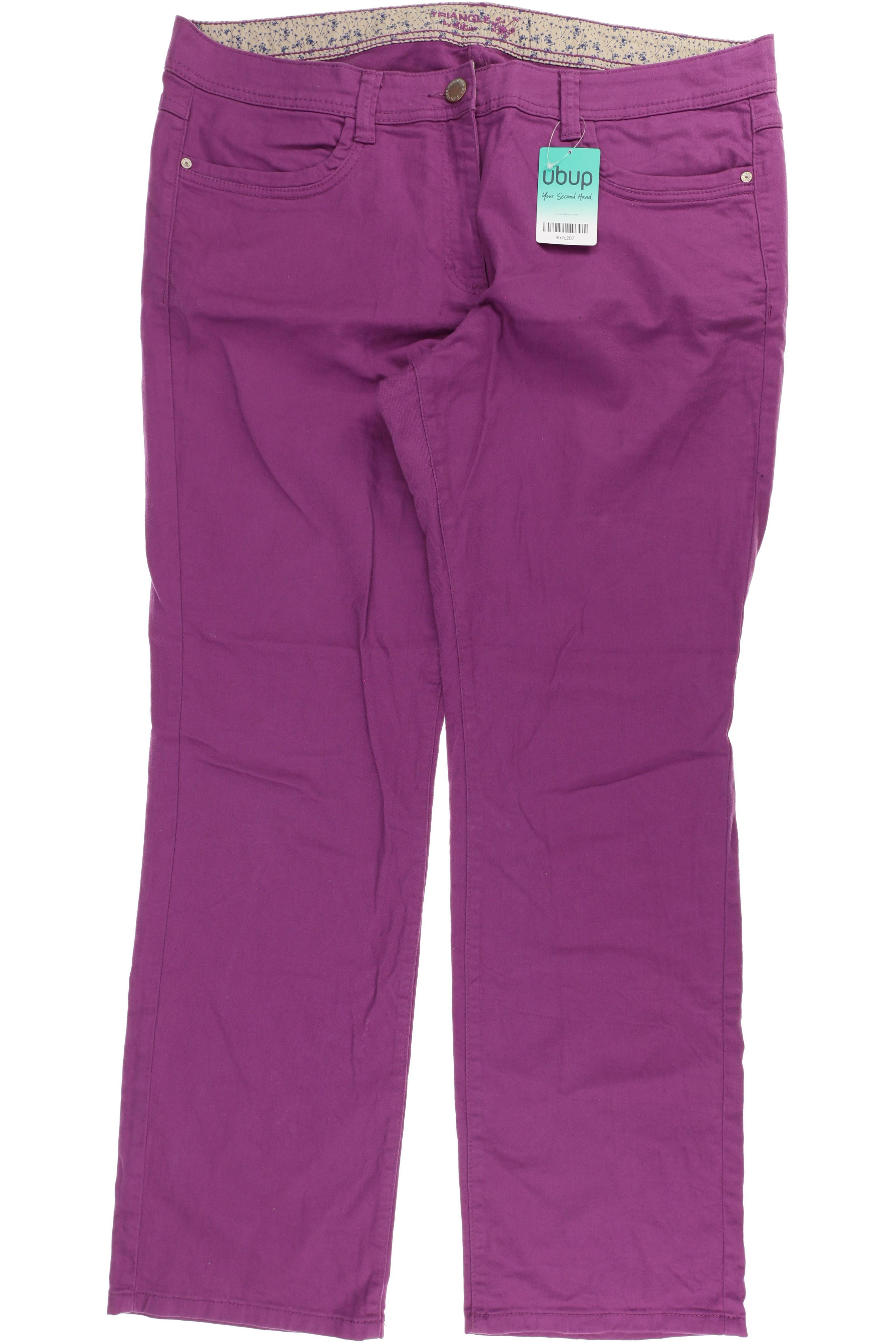 

Triangle Damen Jeans, lila, Gr. 46
