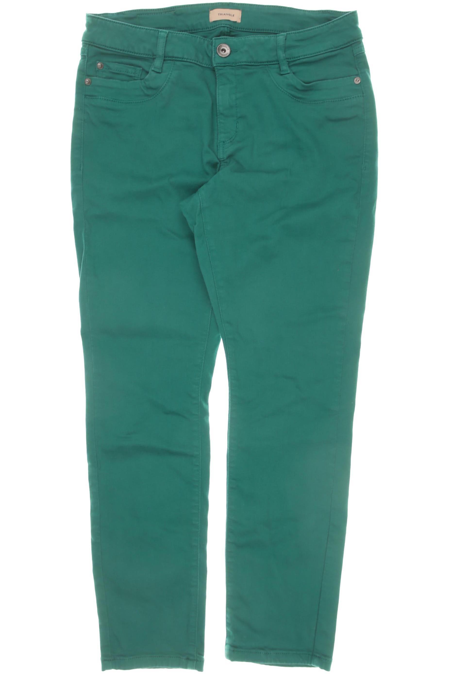 

Triangle Damen Jeans, grün, Gr. 40