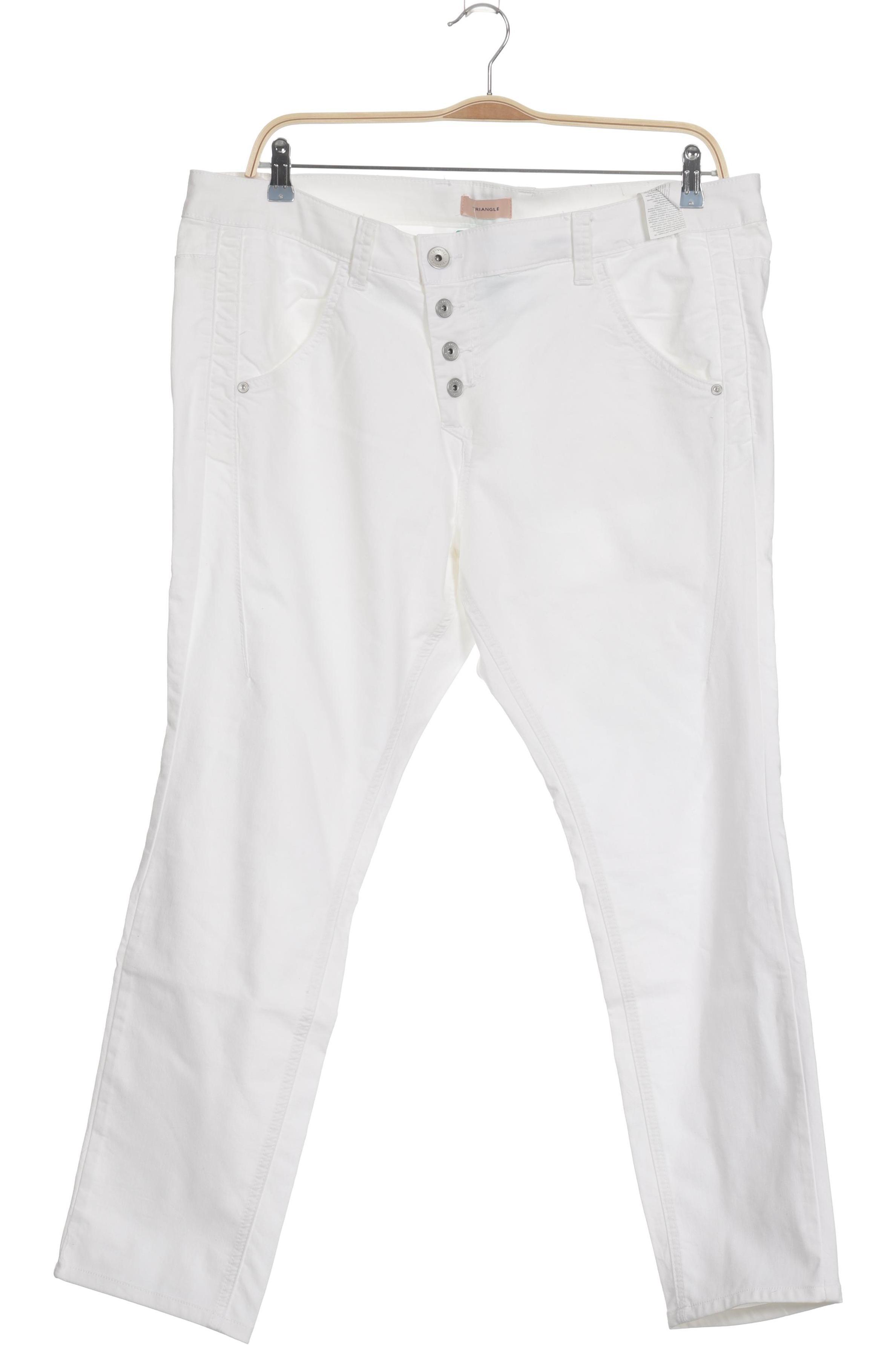

Triangle Damen Jeans, weiß, Gr. 48