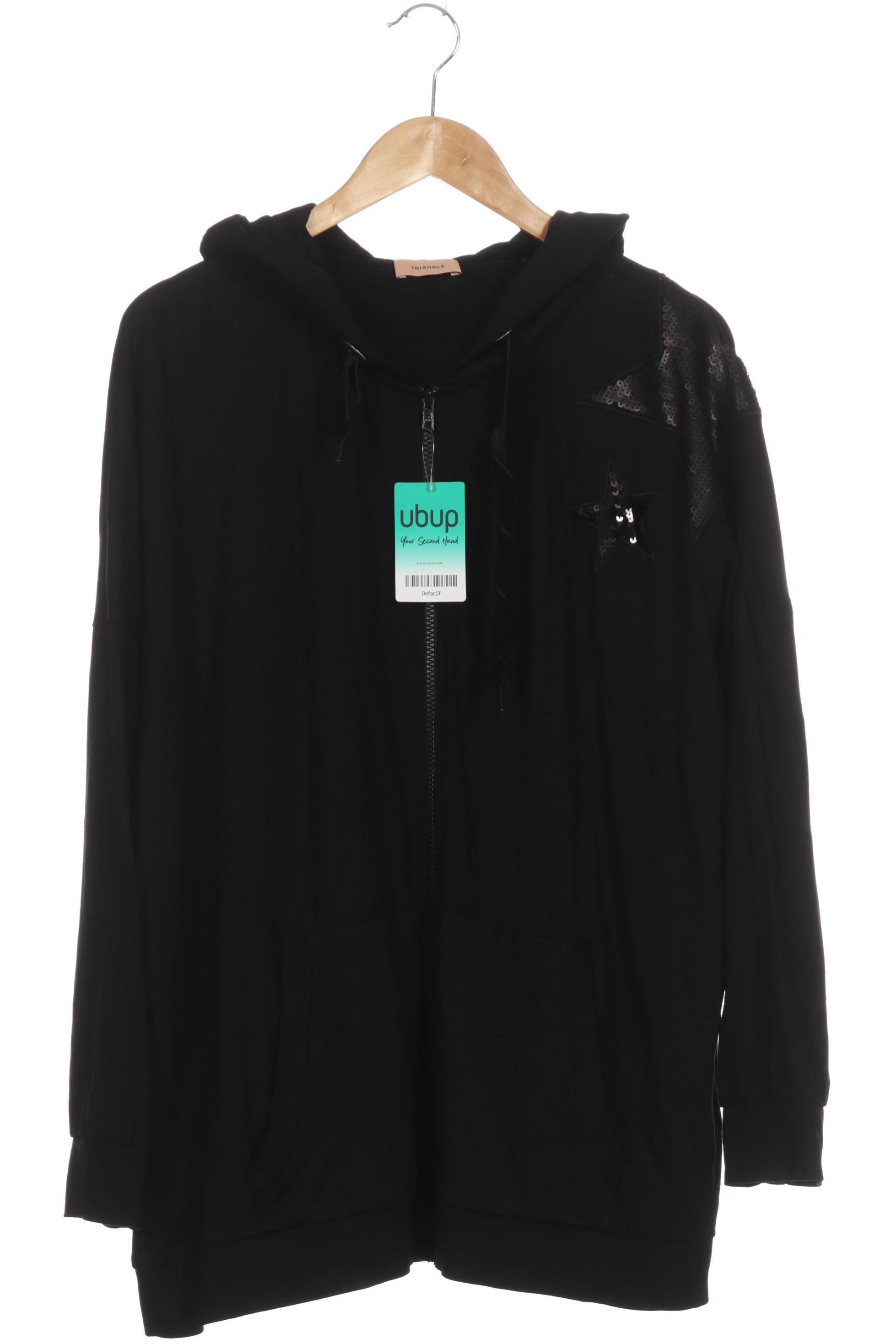 

Triangle Damen Kapuzenpullover, schwarz, Gr. 50