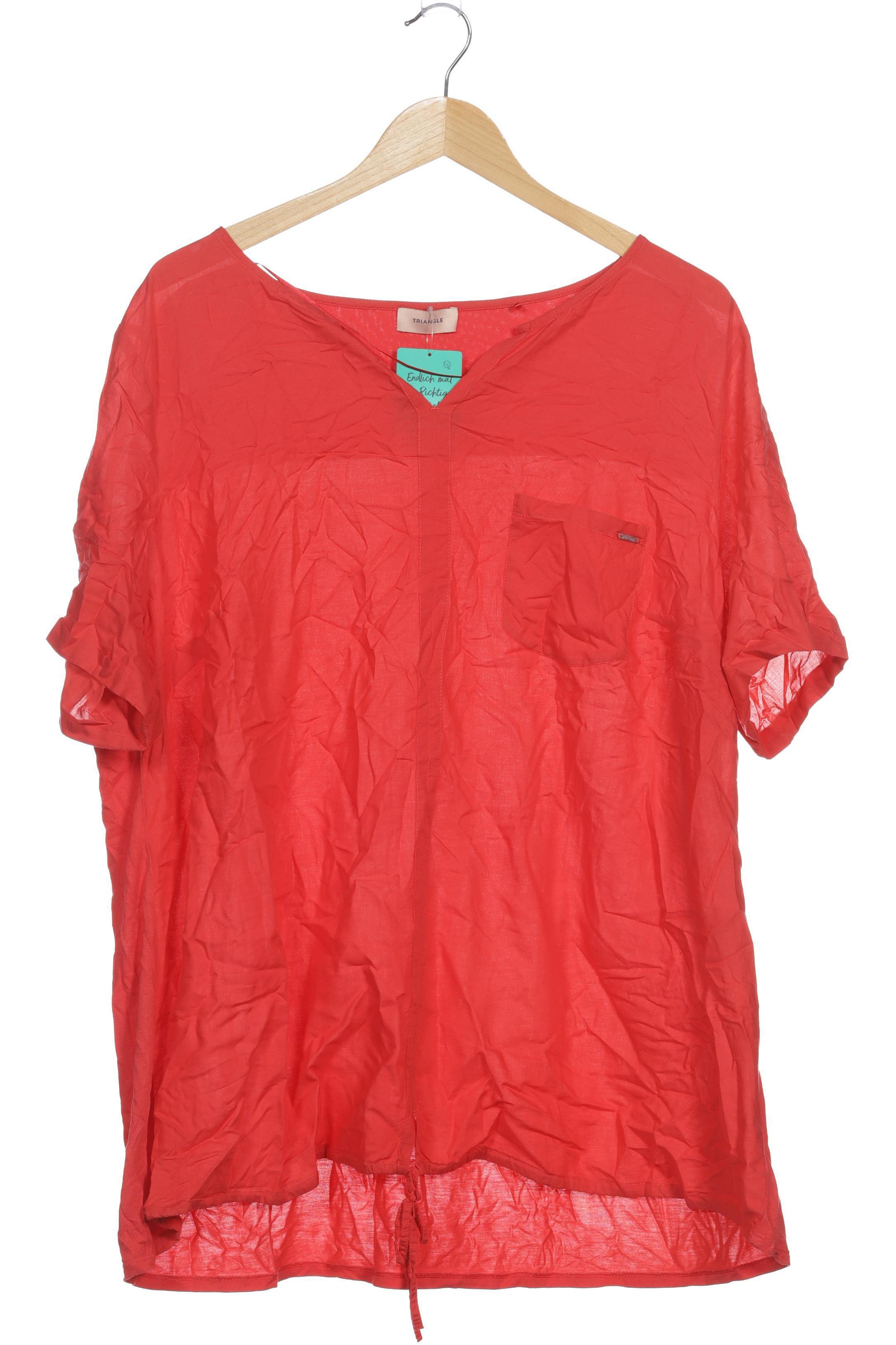 

Triangle Damen Langarmshirt, rot, Gr. 54