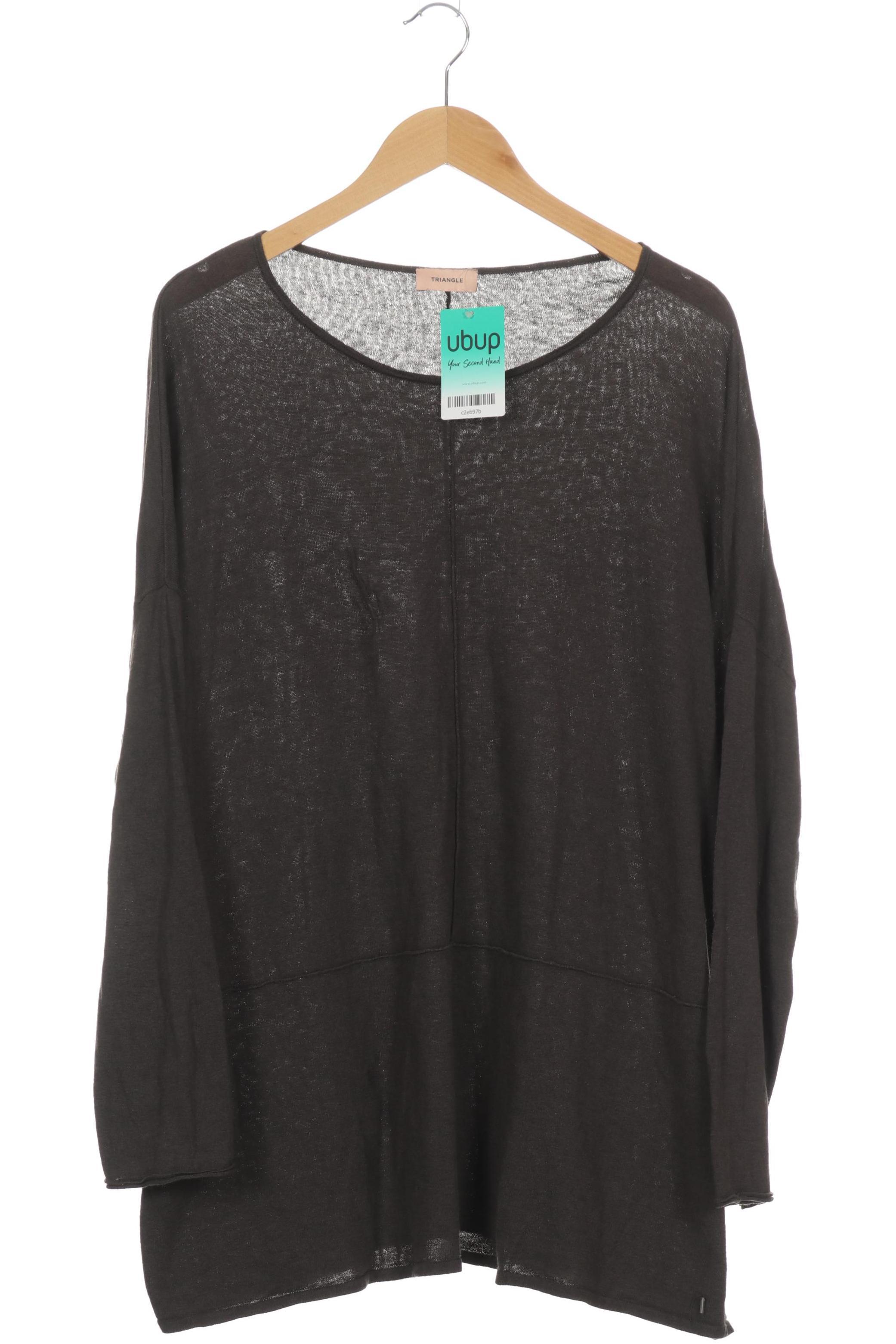 

Triangle Damen Pullover, braun, Gr. 52