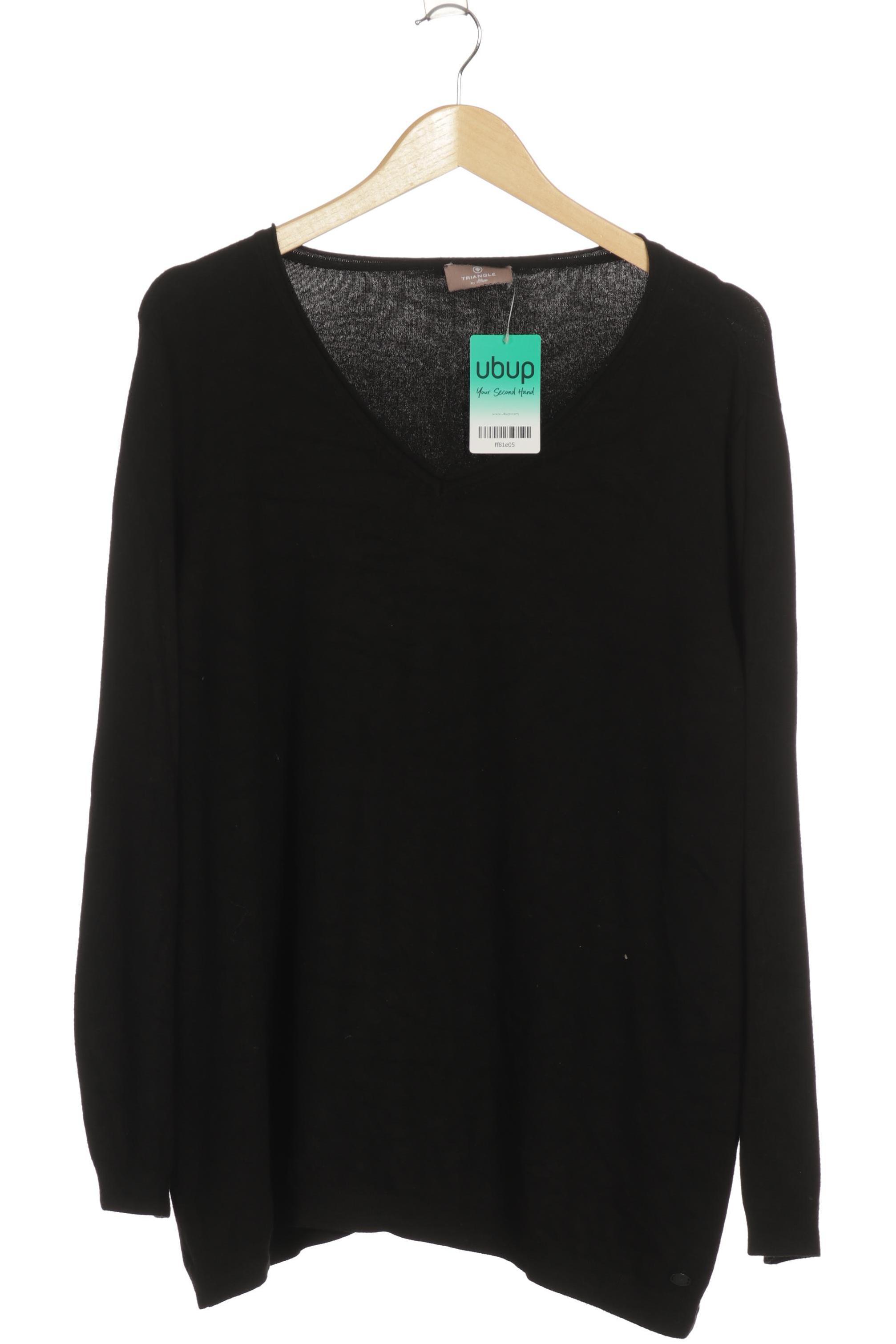 

Triangle Damen Pullover, schwarz, Gr. 52